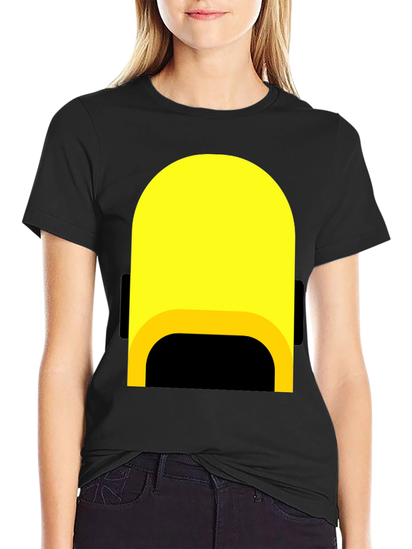 Minimalist Character Graphic T-Shirt