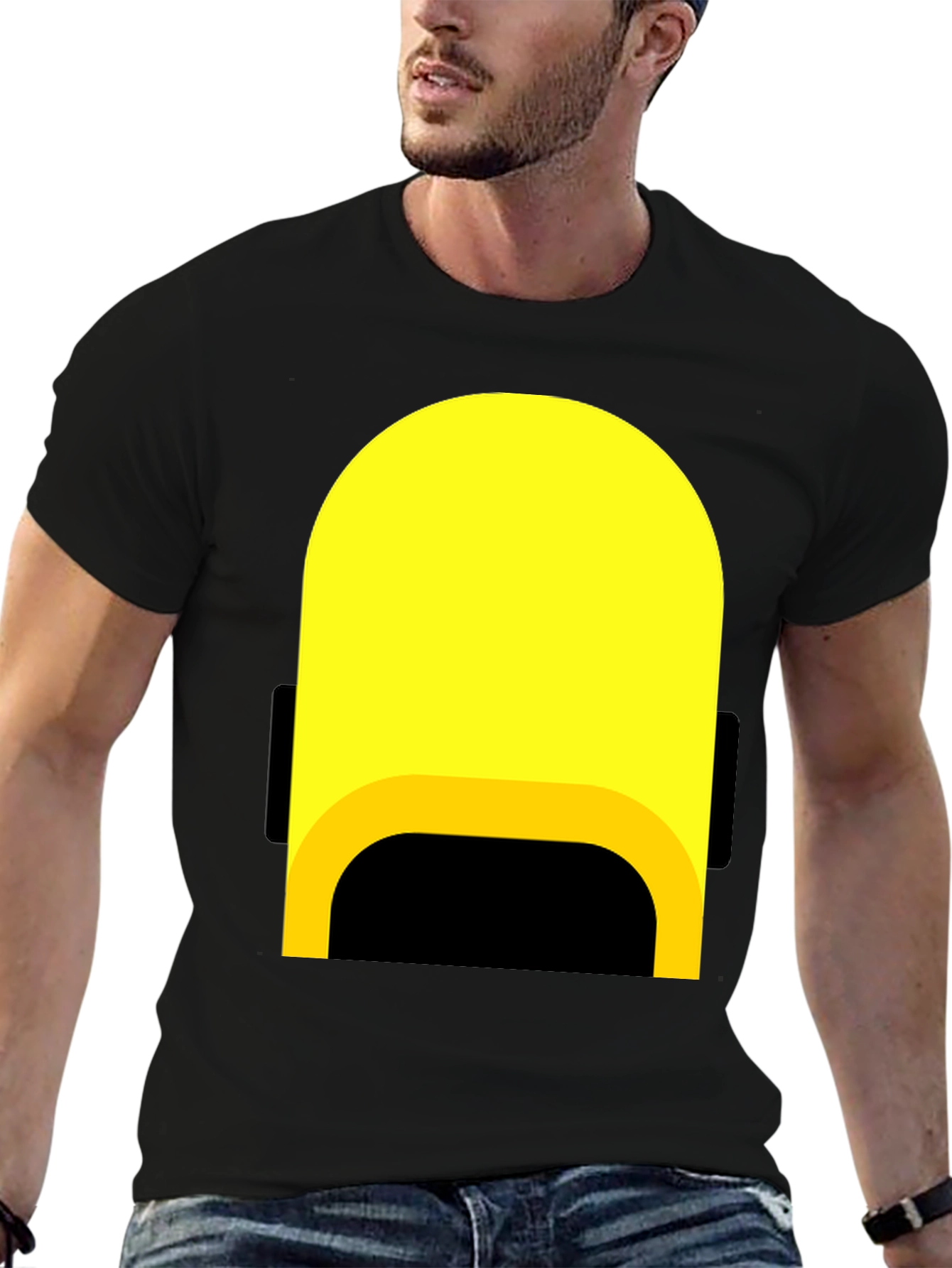 Minimalist Character Graphic T-Shirt