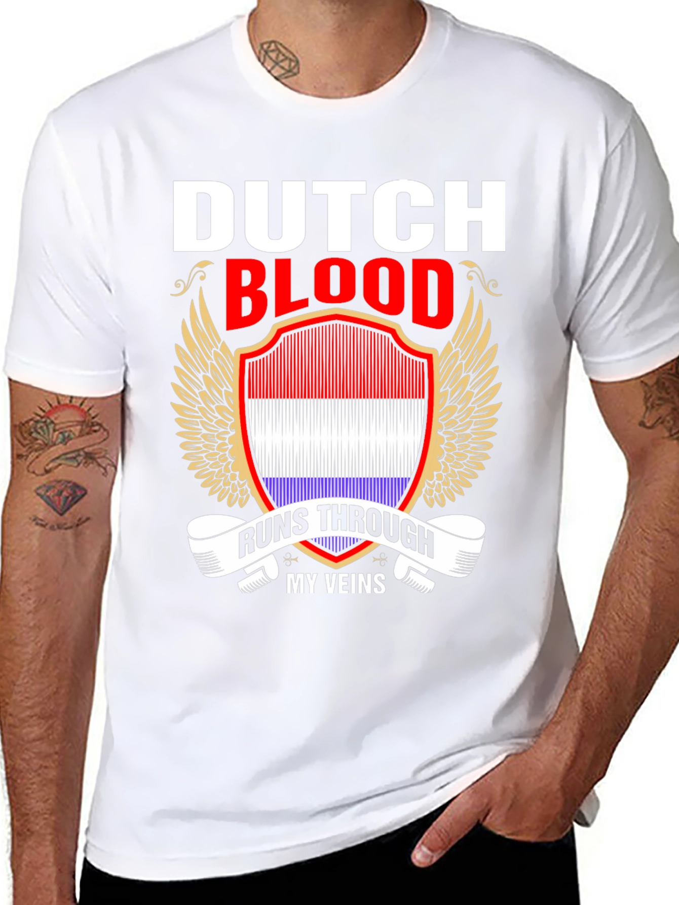 Dutch Blood Runs Through My Veins T-Shirt