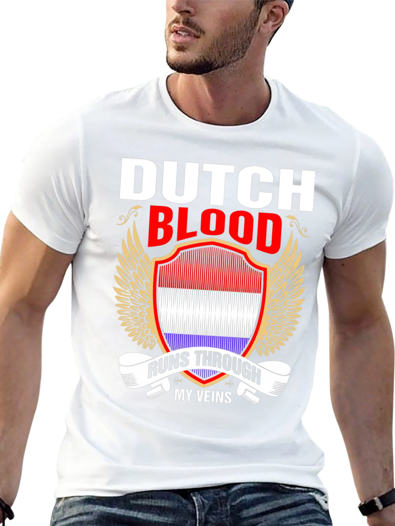 Dutch Blood Runs Through My Veins T-Shirt