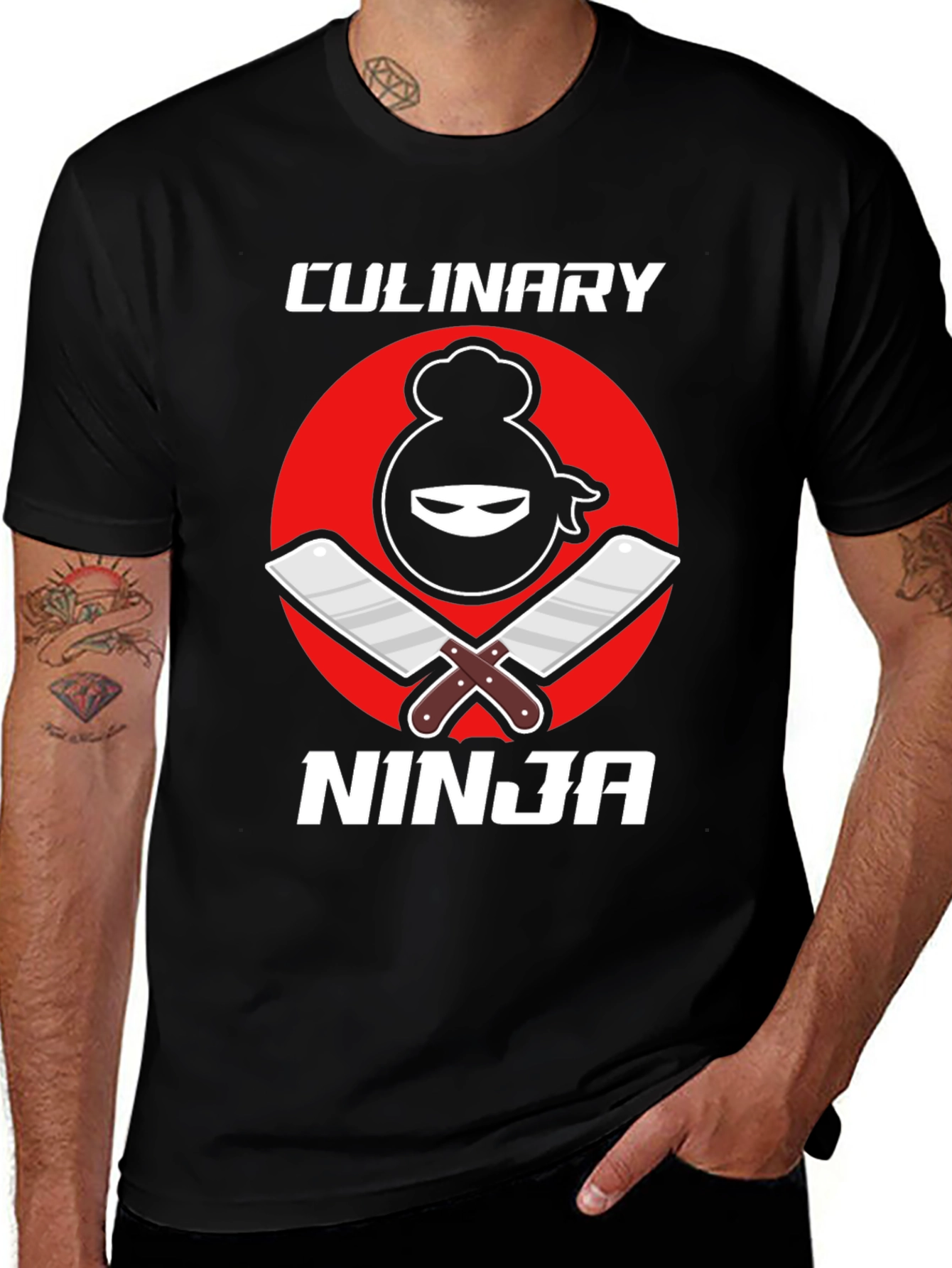 Culinary Ninja T-Shirt - Chef Humor