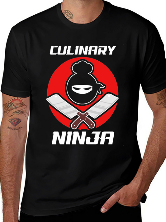 Culinary Ninja T-Shirt - Chef Humor