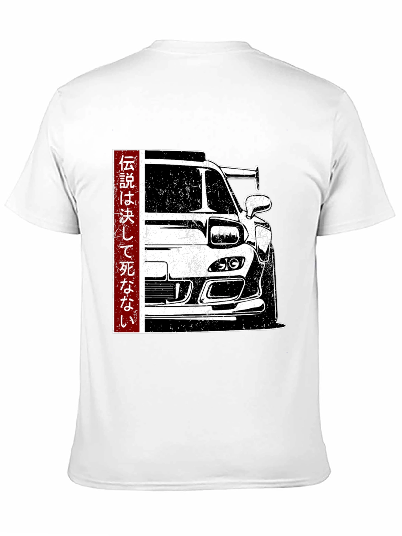 JDM Car Graphic Black T-Shirt