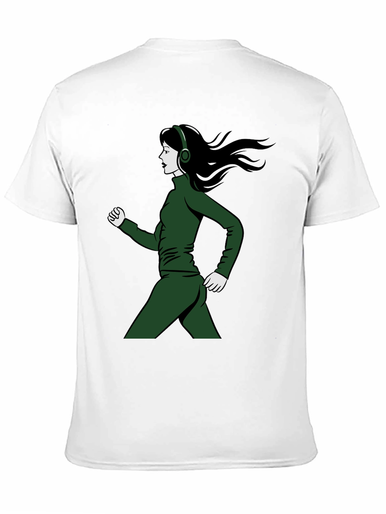 Running Woman Graphic T-Shirt
