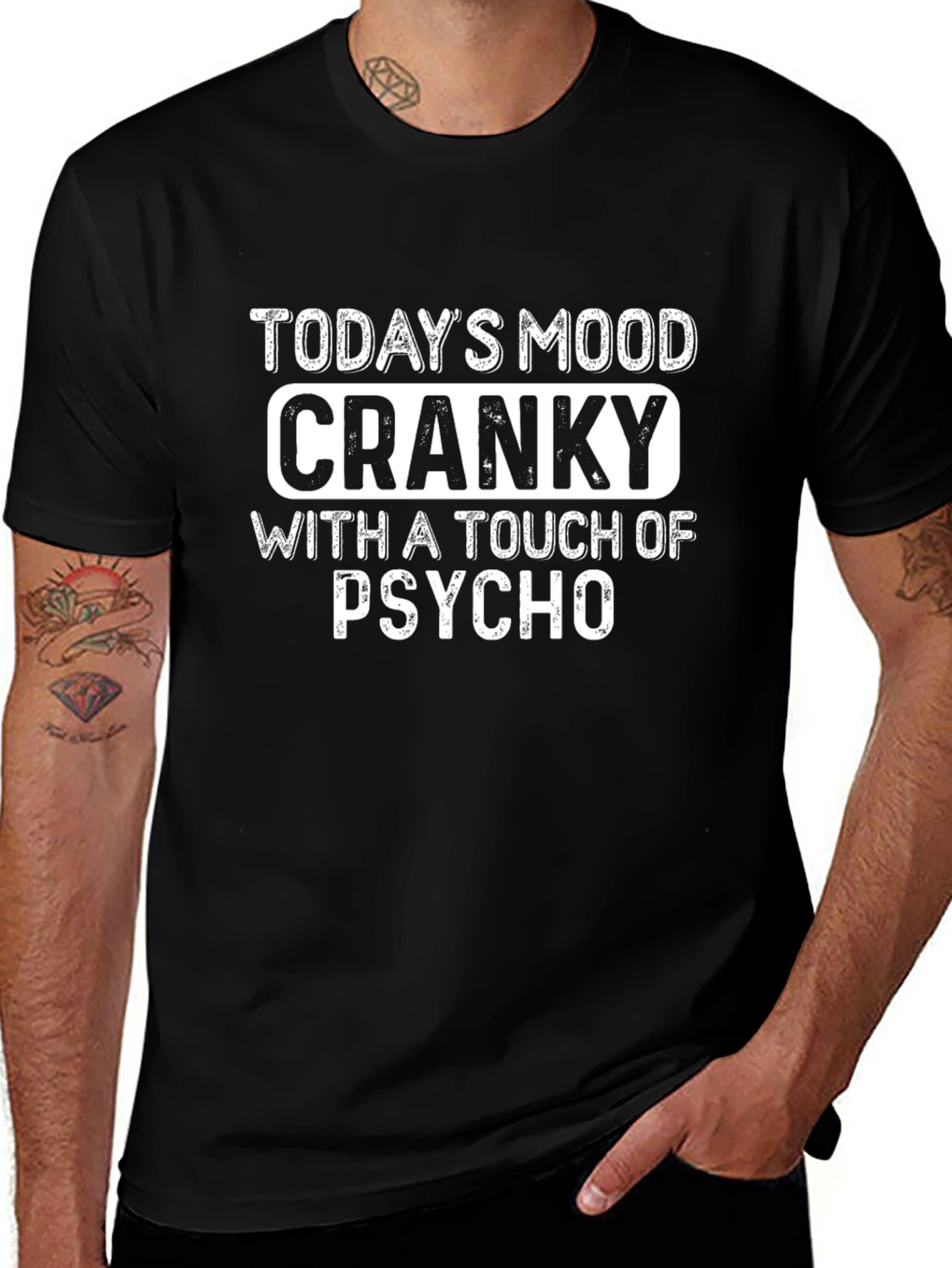Todays Mood: Cranky Psycho T-Shirt