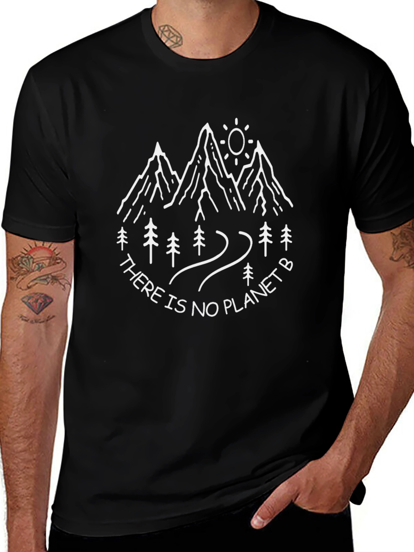 Eco-Friendly No Planet B Graphic Tee