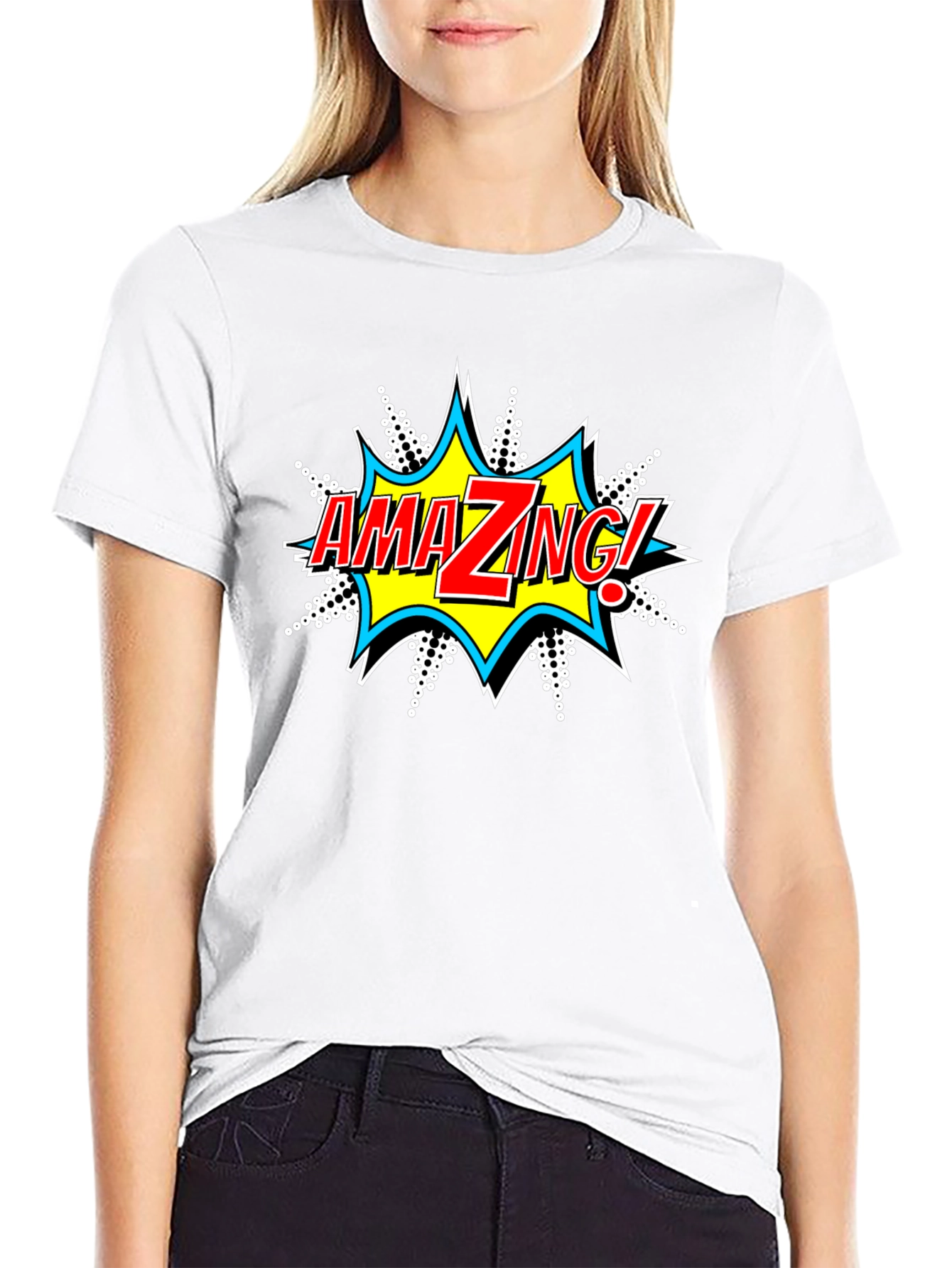 Amazing Comic Style Graphic T-Shirt
