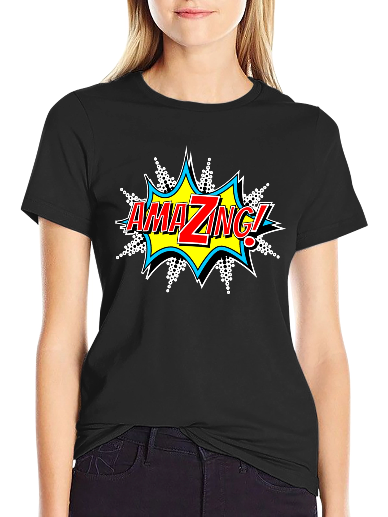 Amazing Comic Style Graphic T-Shirt