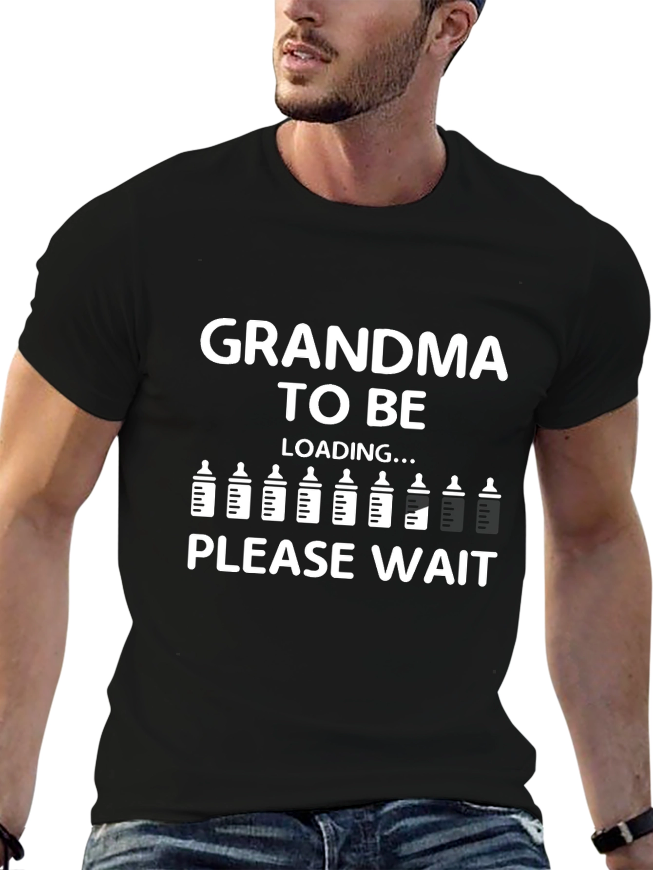 Grandma To Be Loading Funny T-Shirt