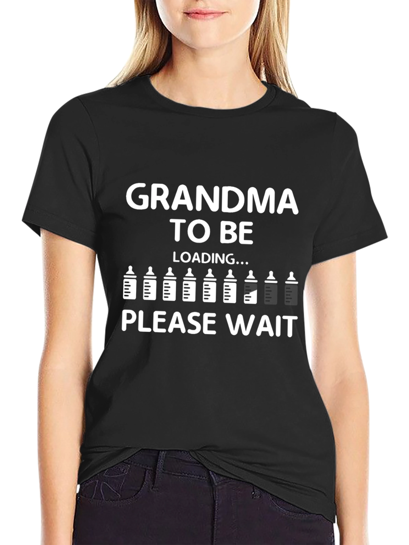 Grandma To Be Loading Funny T-Shirt