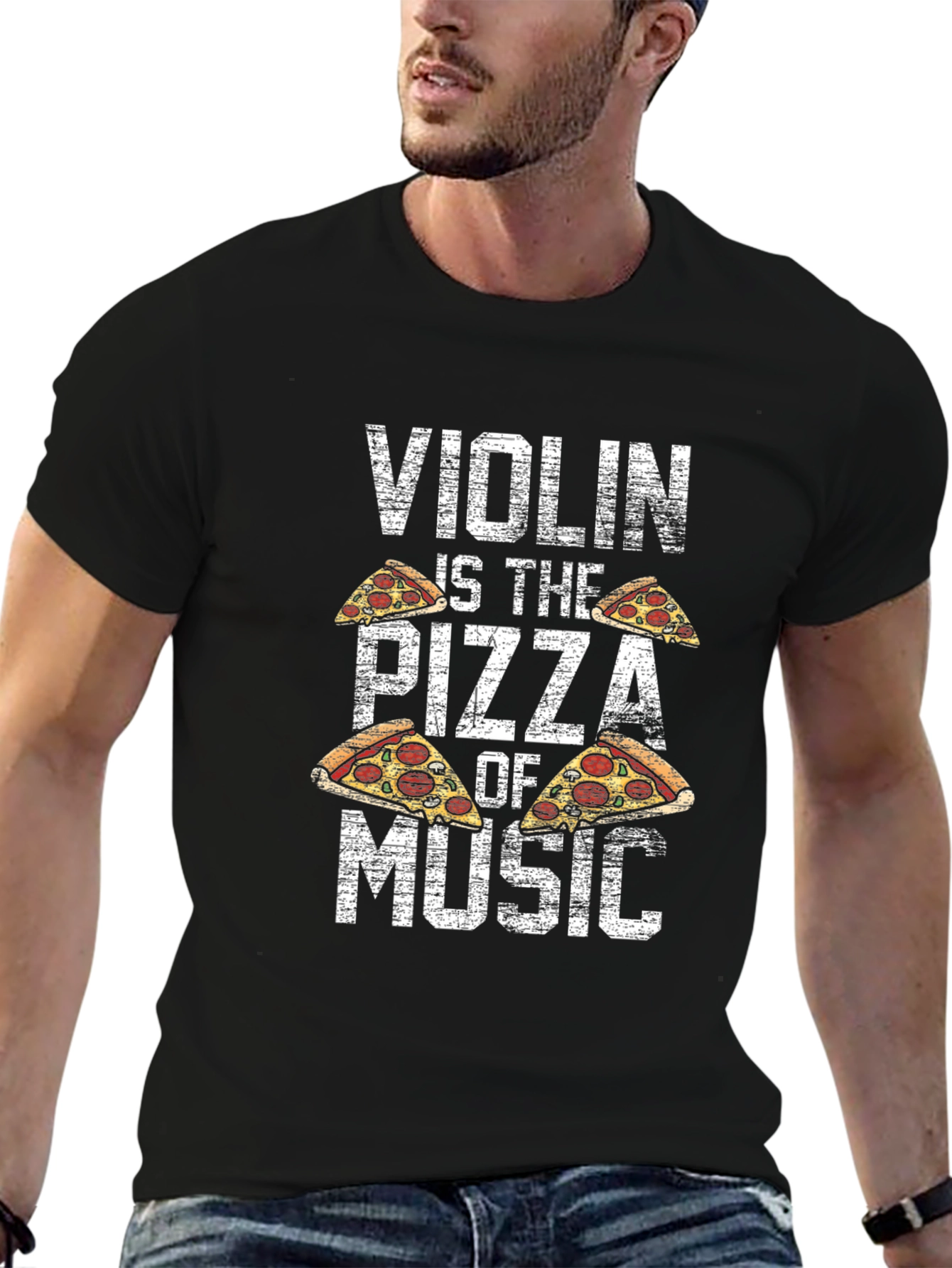 Violin is the Pizza of Music T-Shirt