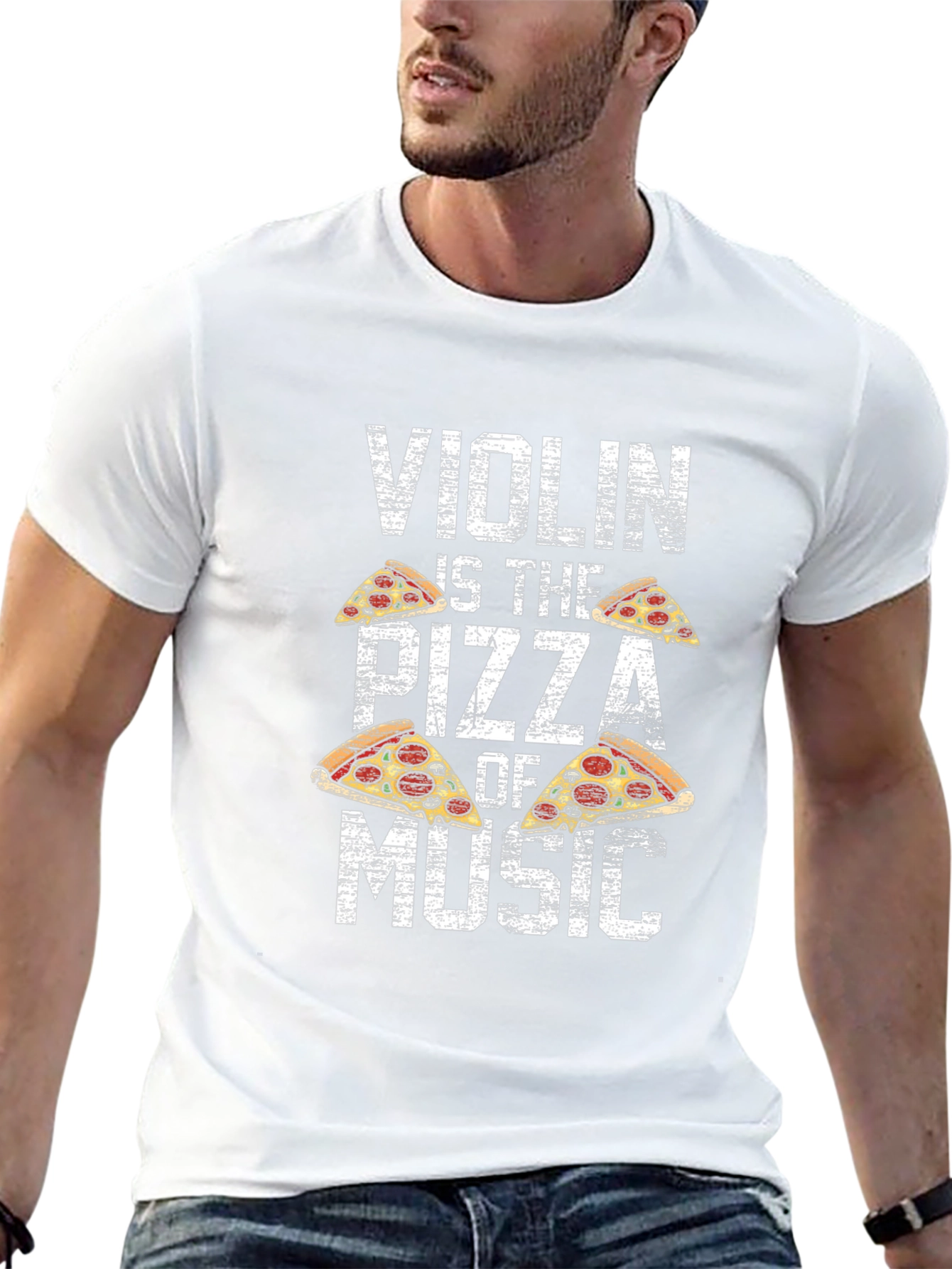 Violin is the Pizza of Music T-Shirt