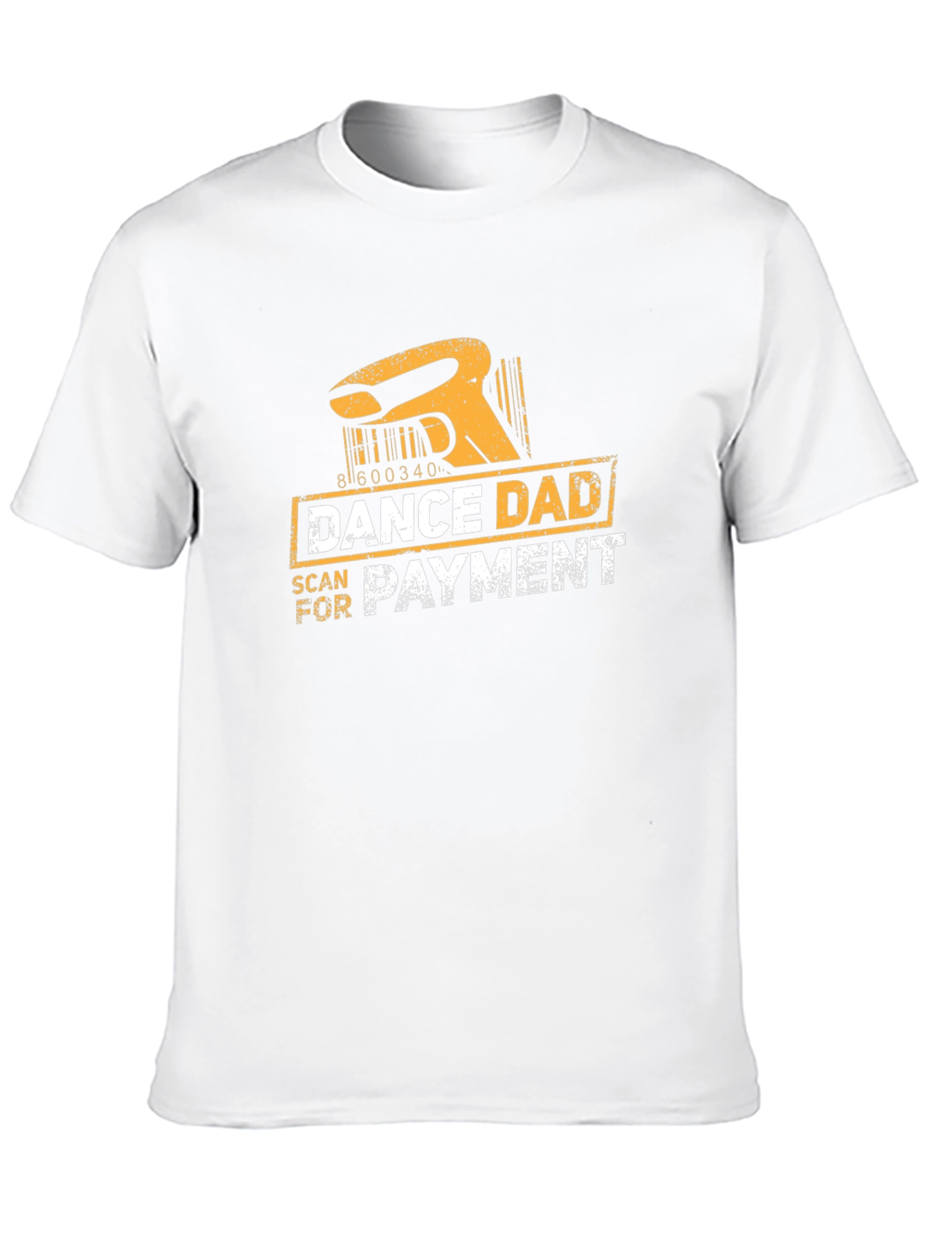 Dance Dad Scan for Payment Black T-Shirt