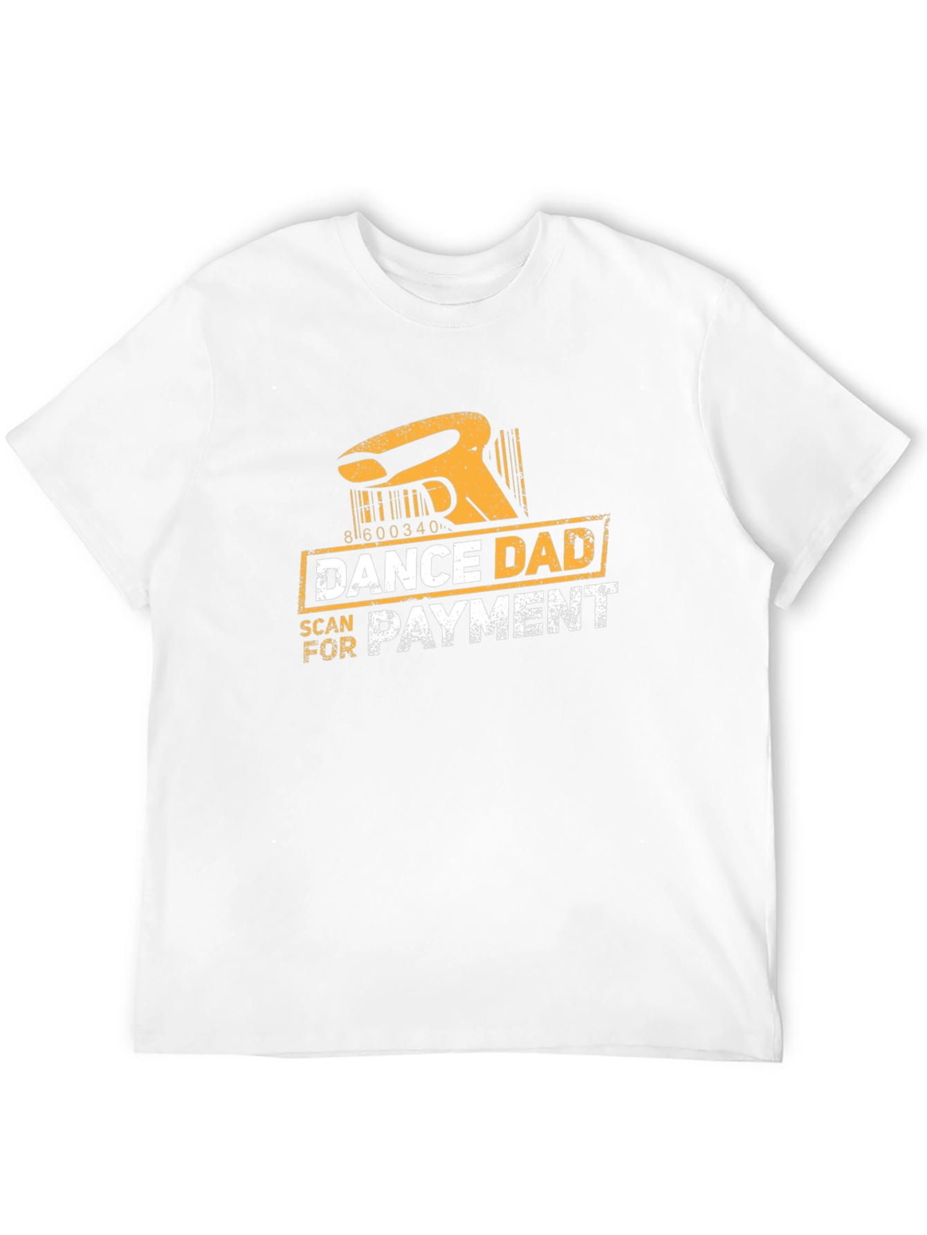 Dance Dad Scan for Payment Black T-Shirt