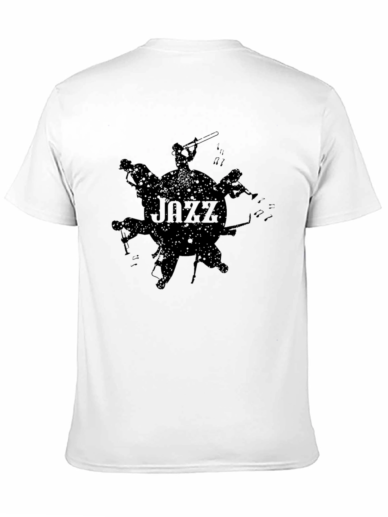 Jazz Band Graphic Print T-Shirt