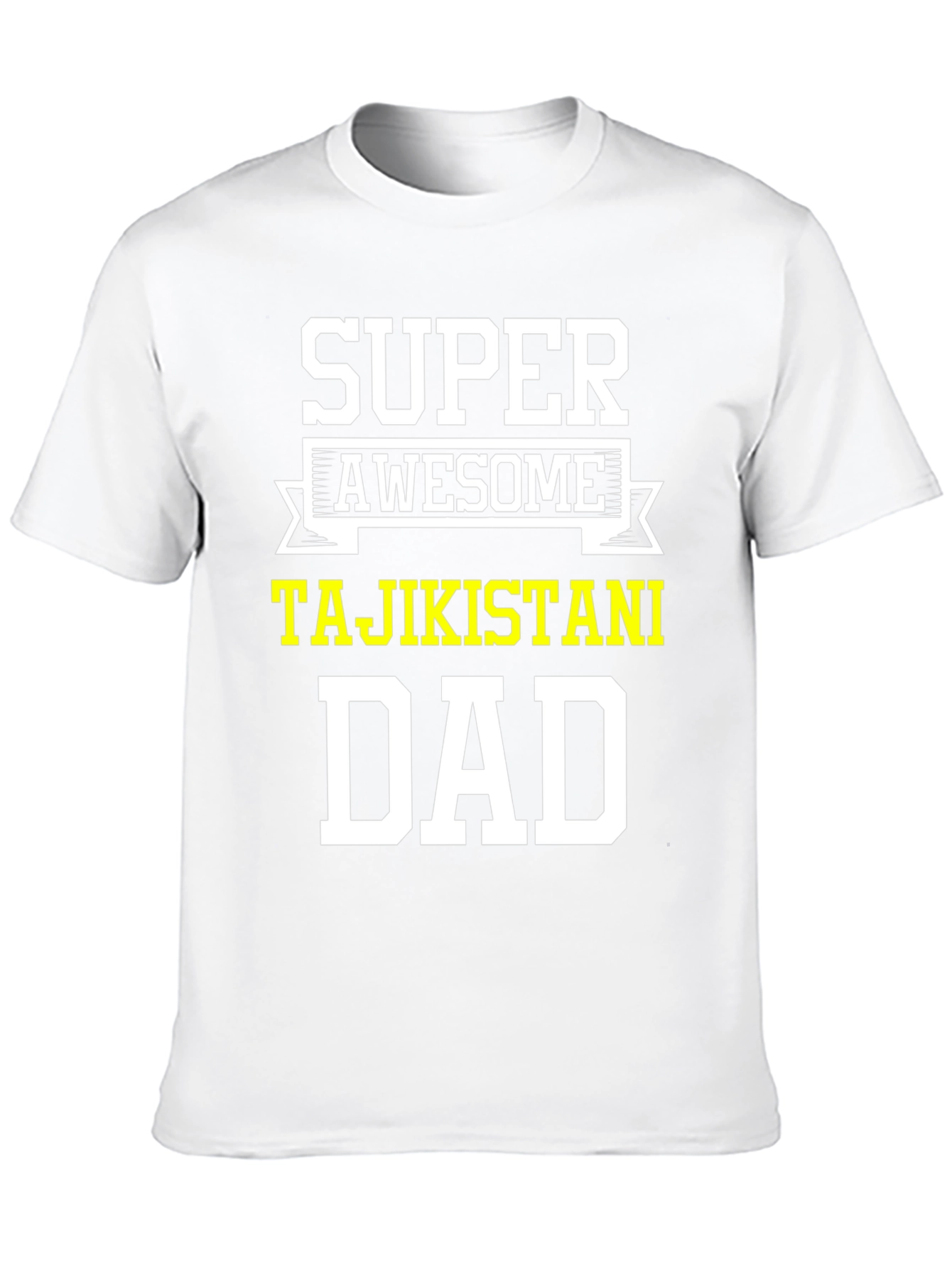 Super Awesome Tajikistani Dad T-Shirt
