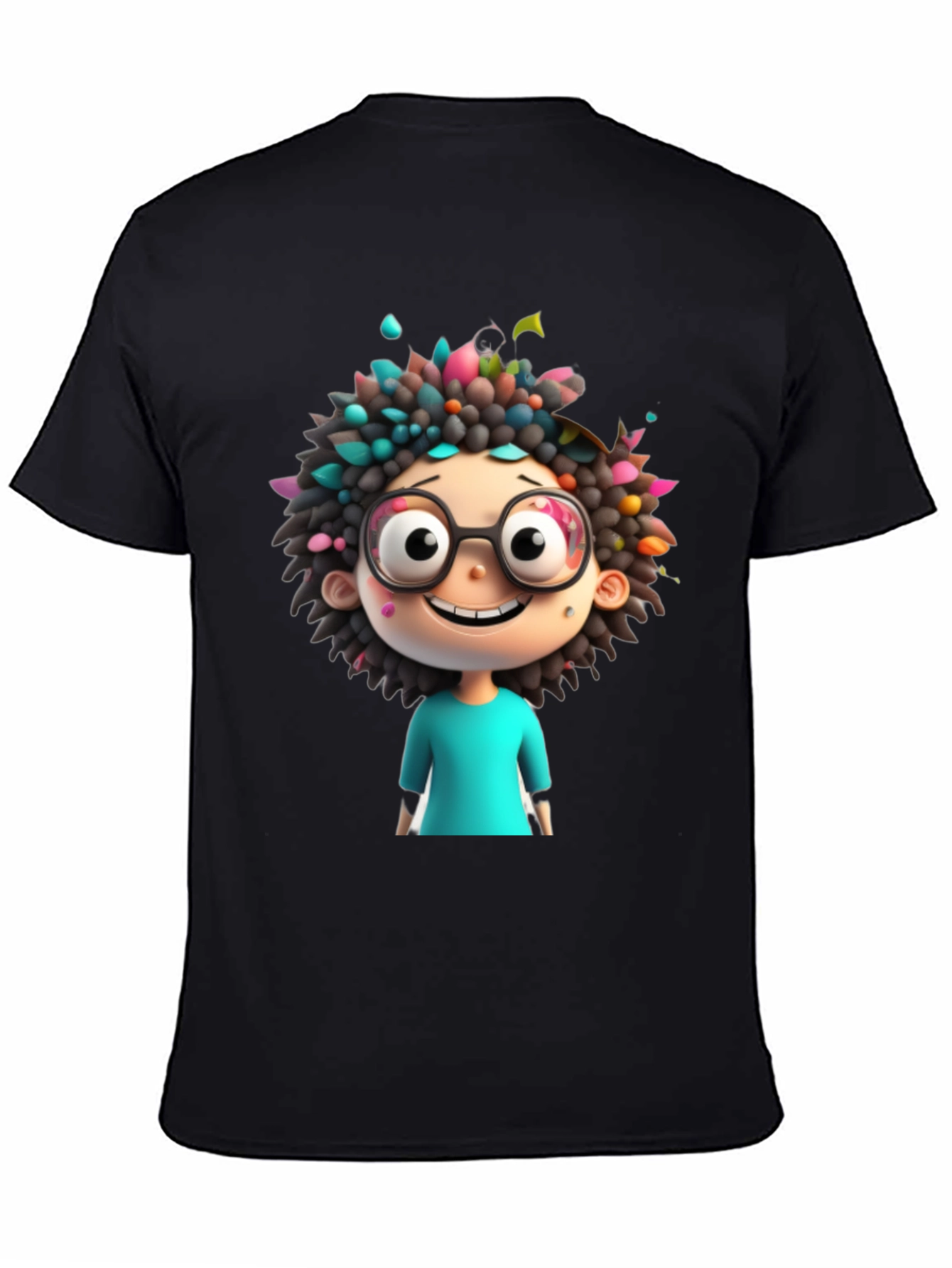 Cartoon Character Graphic Tee - Quirky & Fun