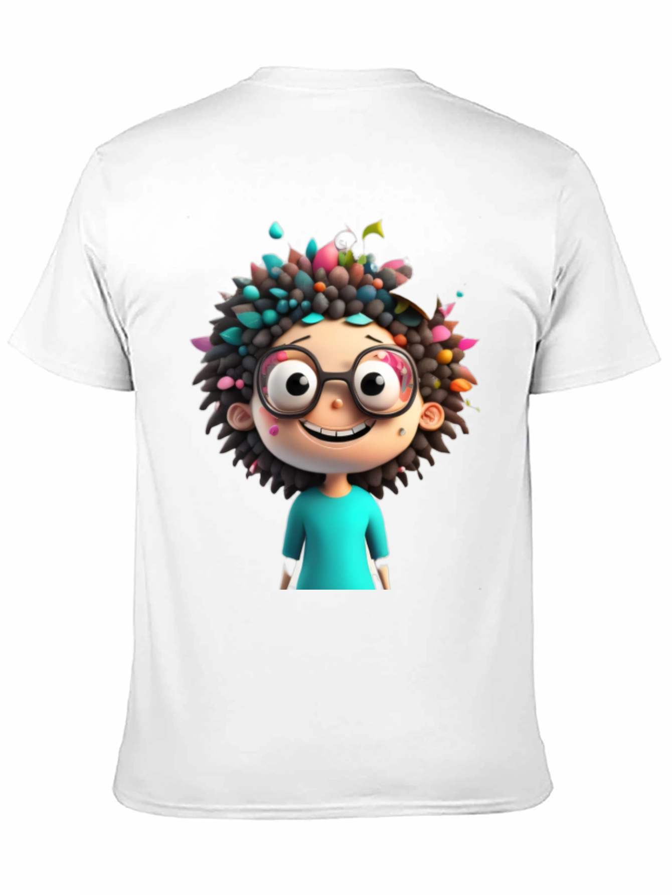Cartoon Character Graphic Tee - Quirky & Fun