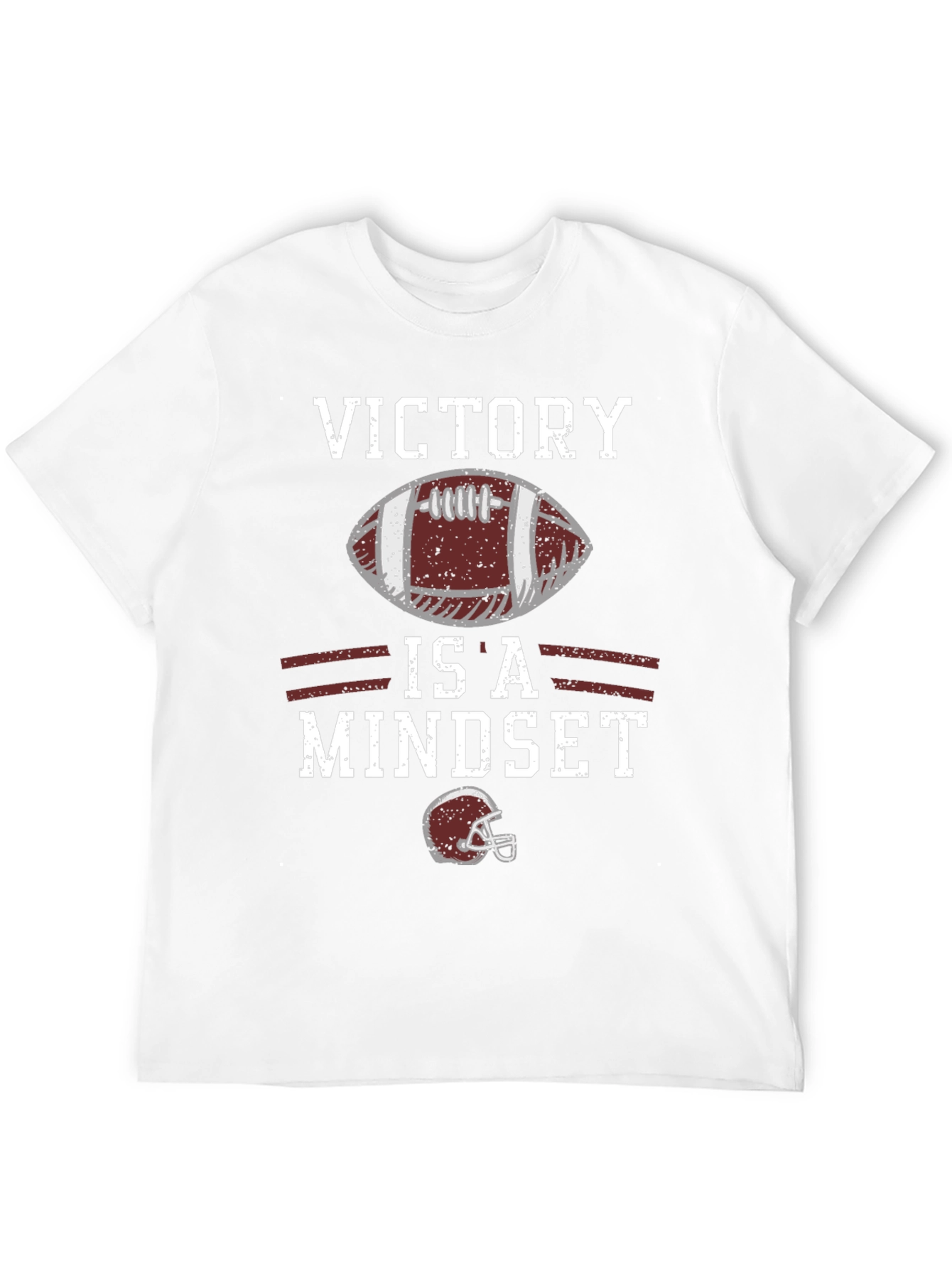Victory is a Mindset Football T-Shirt