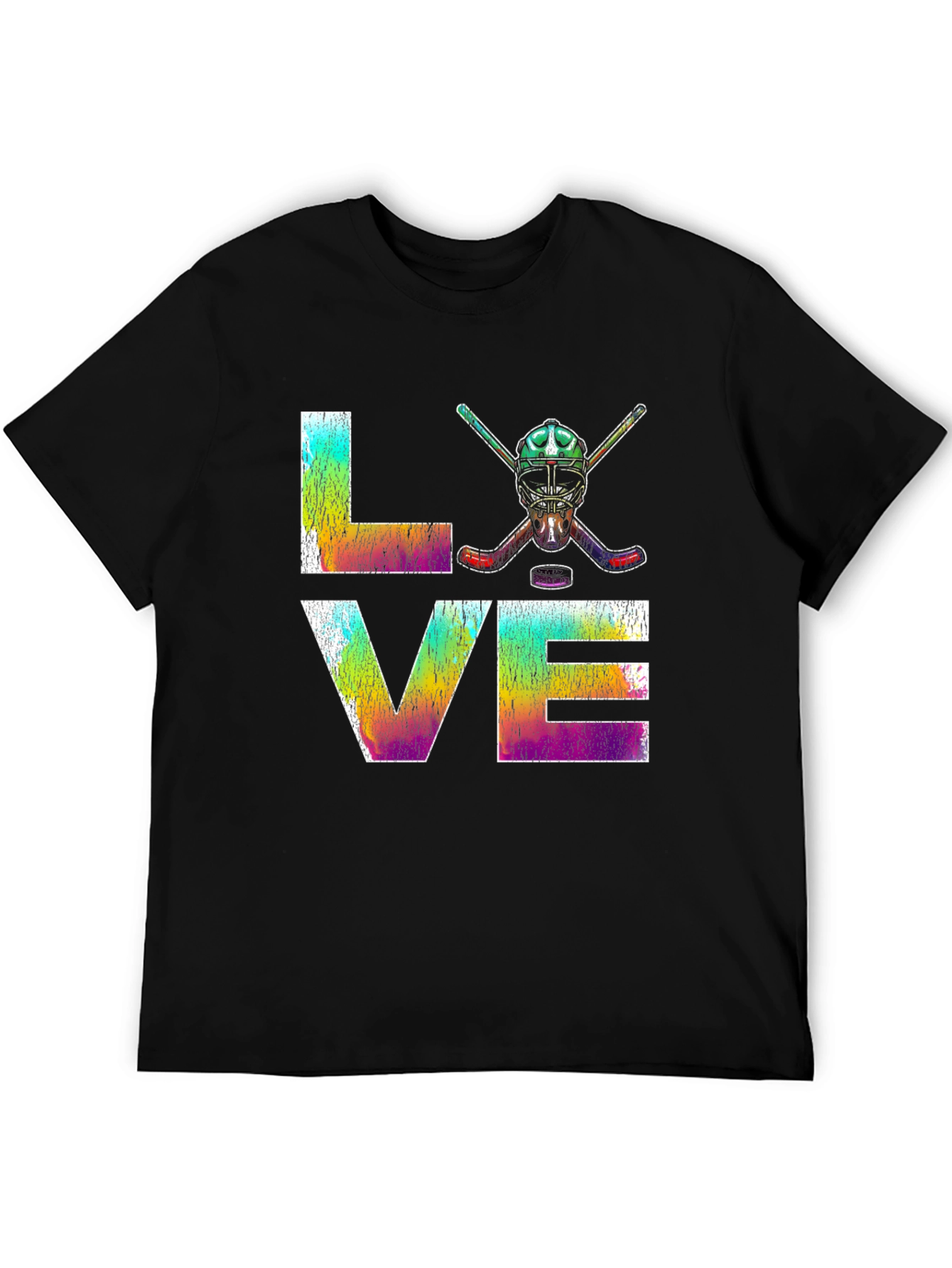 LOVE Hockey Graphic T-Shirt