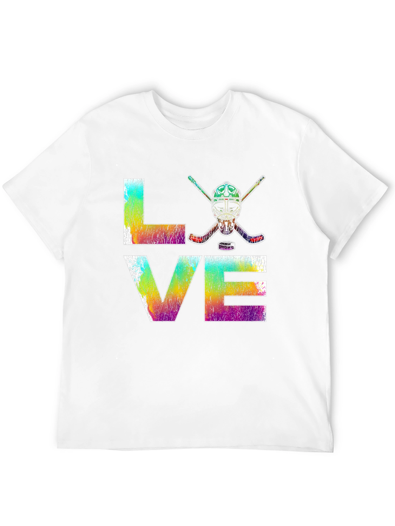 LOVE Hockey Graphic T-Shirt