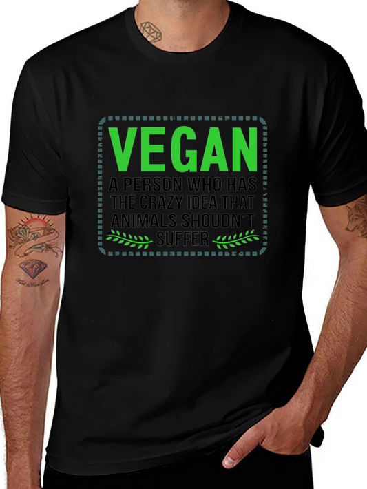 Vegan T-Shirt: Animals Shouldnt Suffer