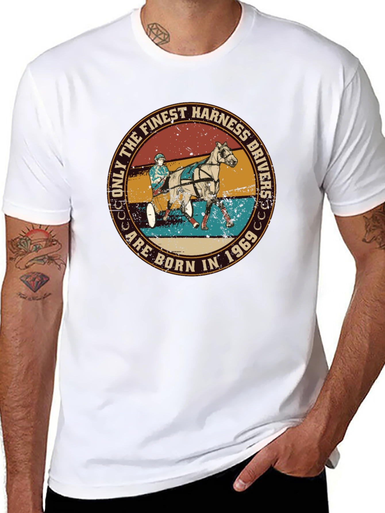 Finest Harness Drivers Born in 1969 T-Shirt