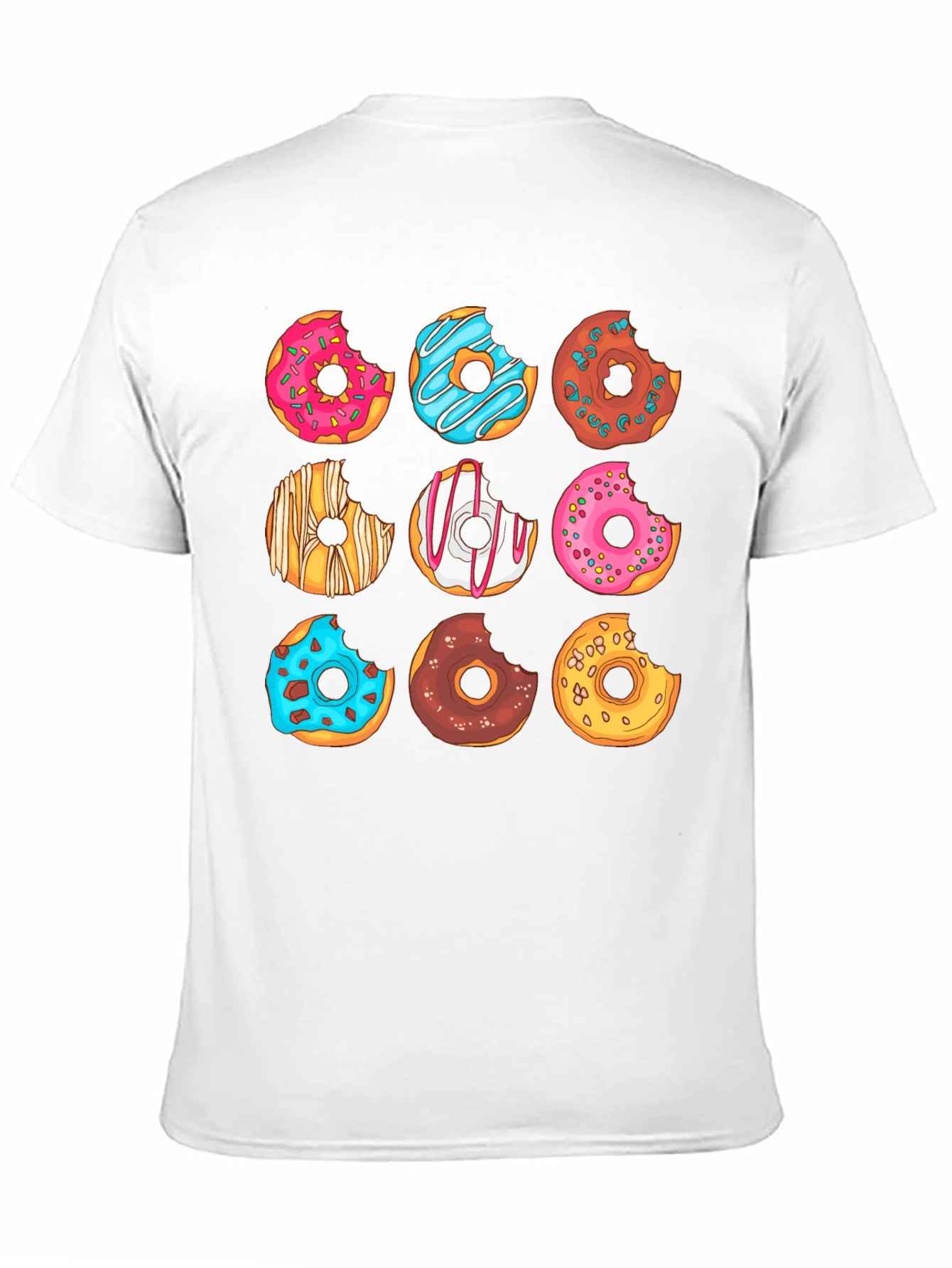 Donut Graphic T-Shirt - Sweet Tooth Fashion