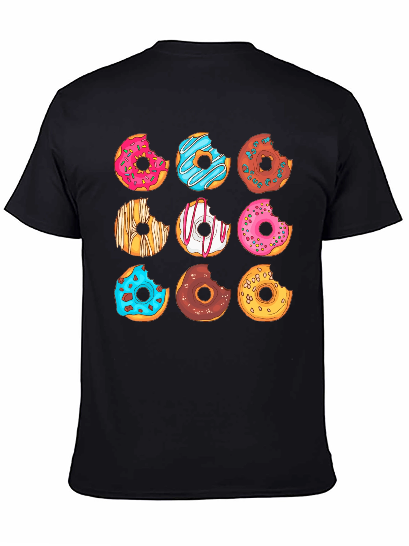 Donut Graphic T-Shirt - Sweet Tooth Fashion