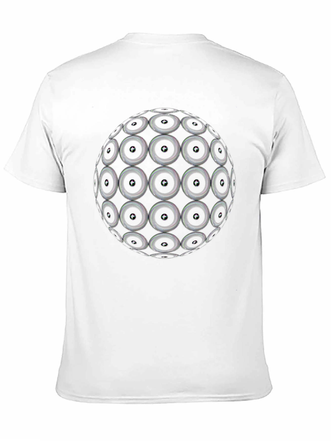 Speaker Sphere Graphic Black T-Shirt