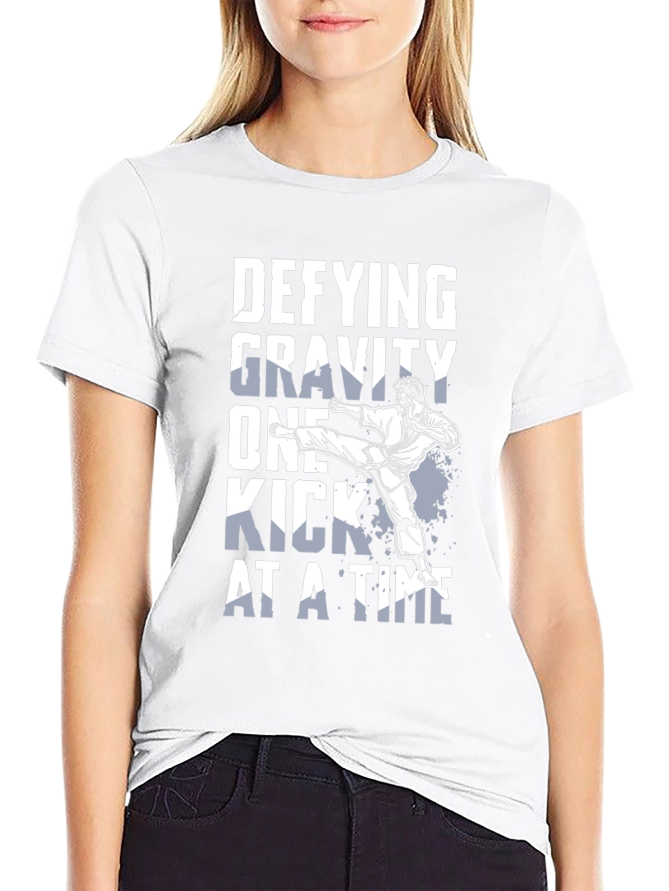 Defying Gravity Karate Graphic Tee