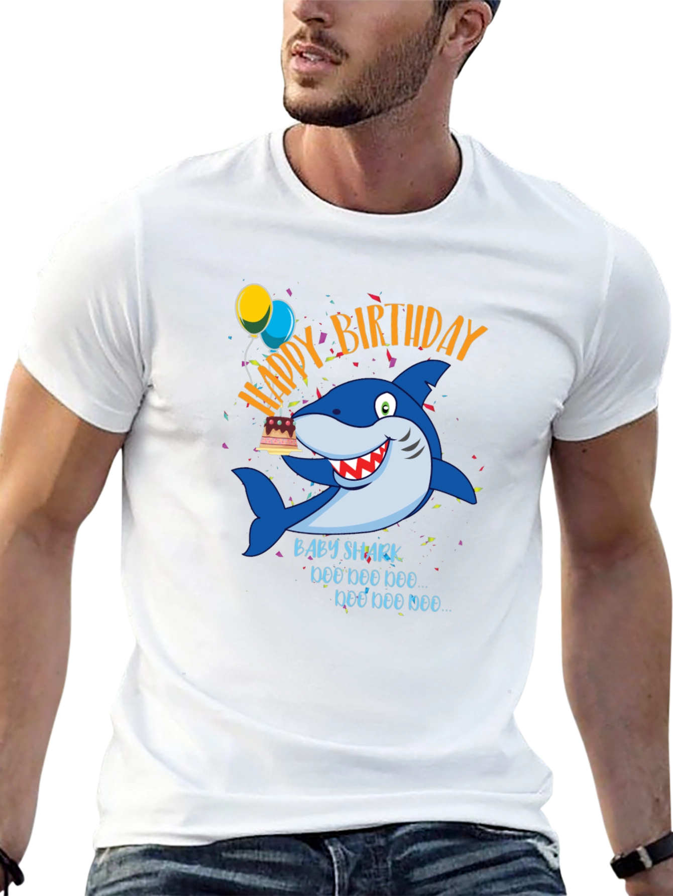 Baby Shark Birthday T-Shirt