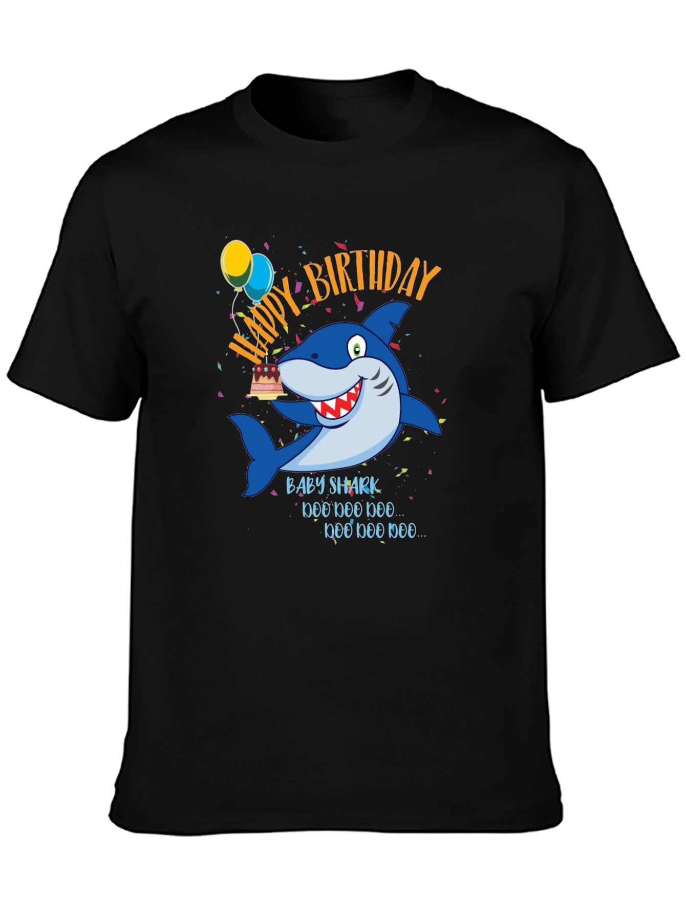 Baby Shark Birthday T-Shirt