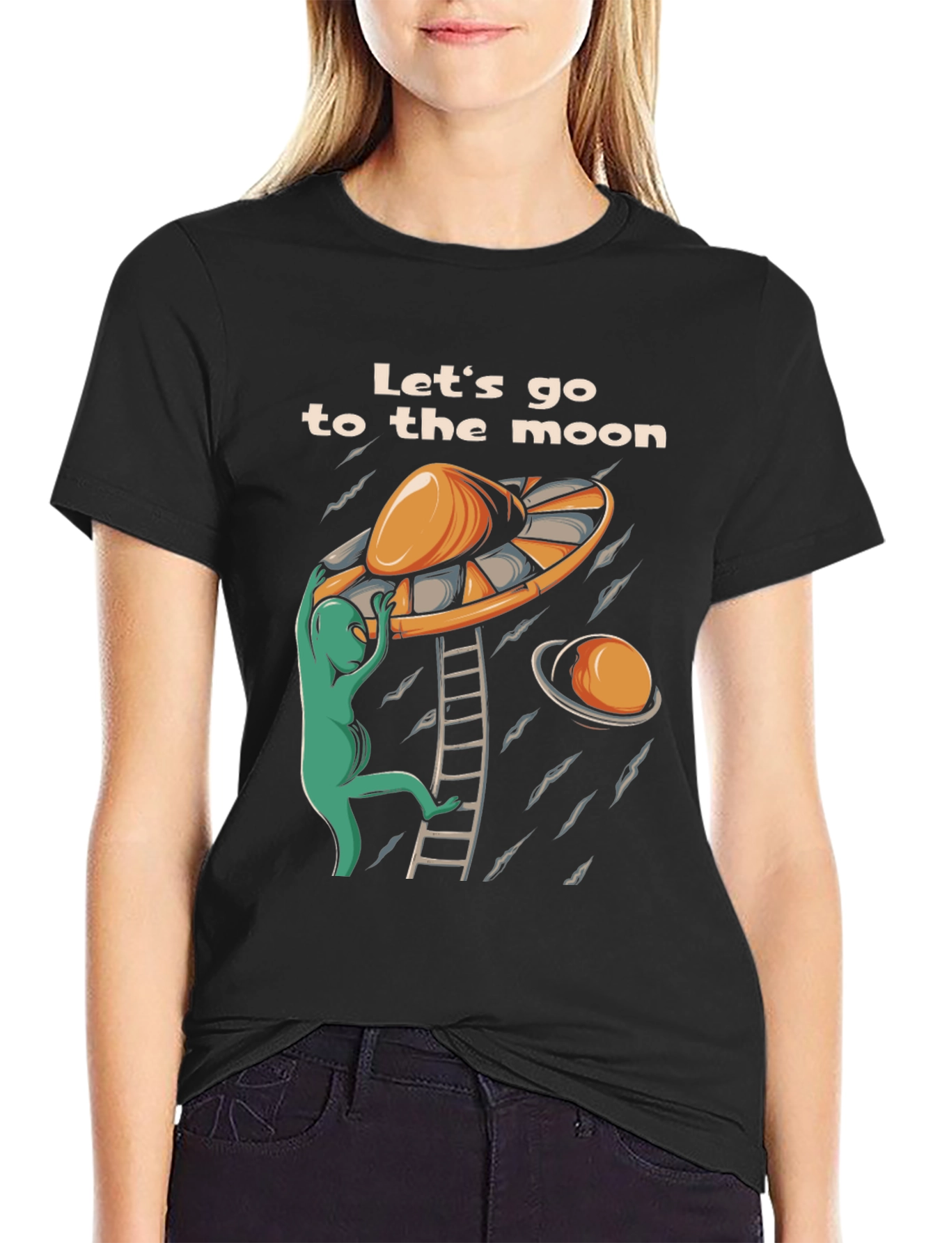 Lets Go To The Moon T-Shirt