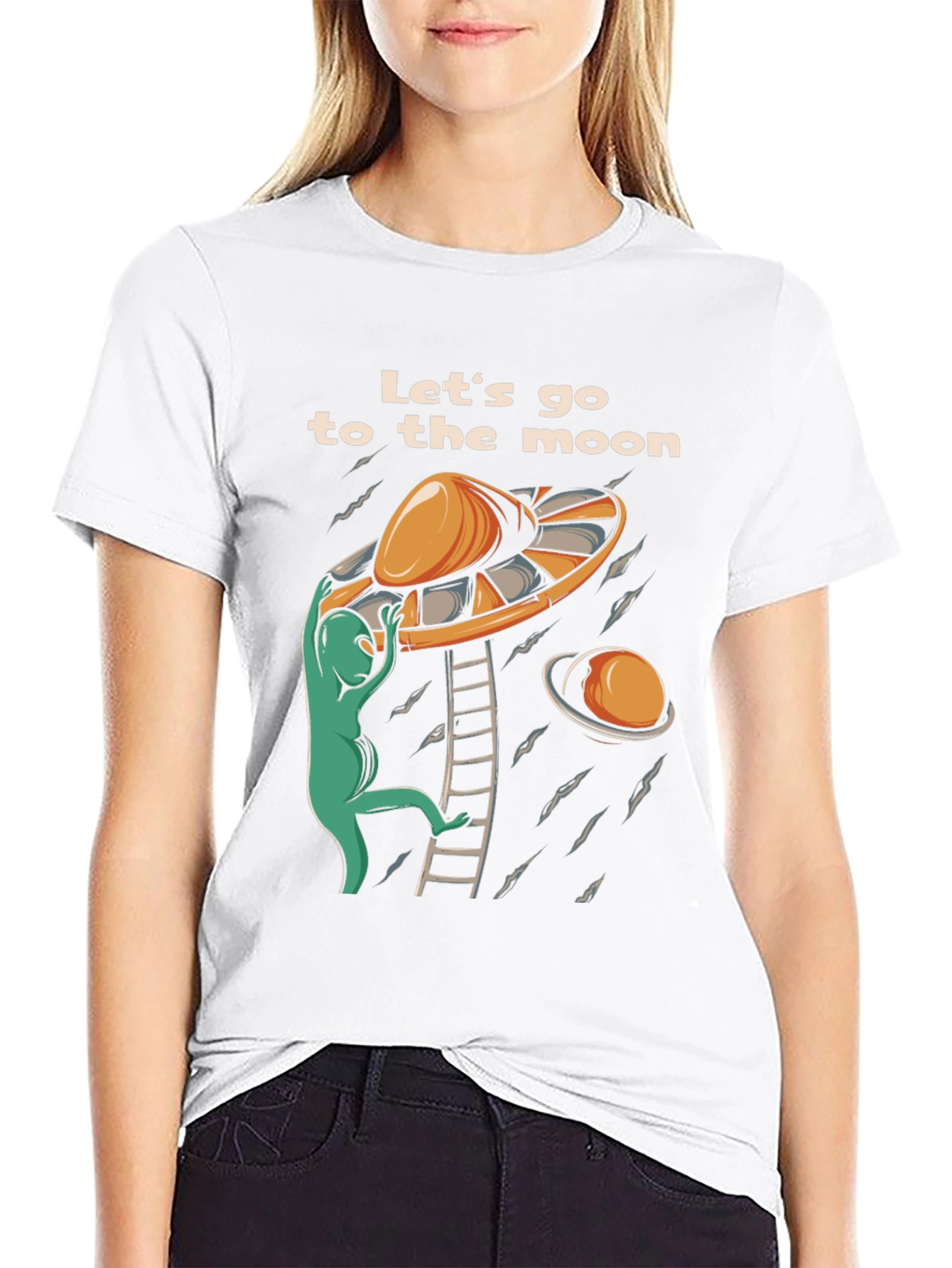 Lets Go To The Moon T-Shirt