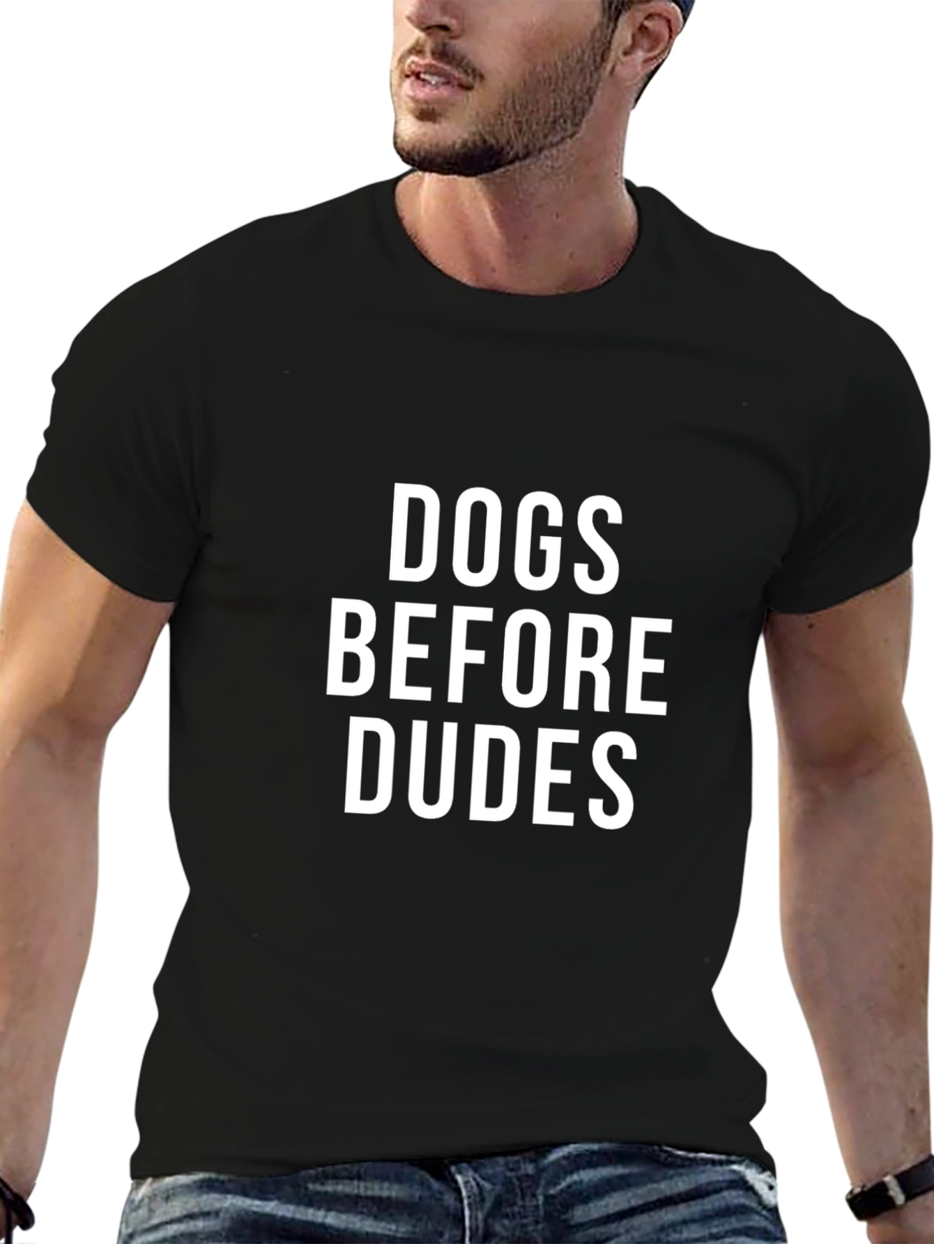 Dogs Before Dudes Graphic T-Shirt