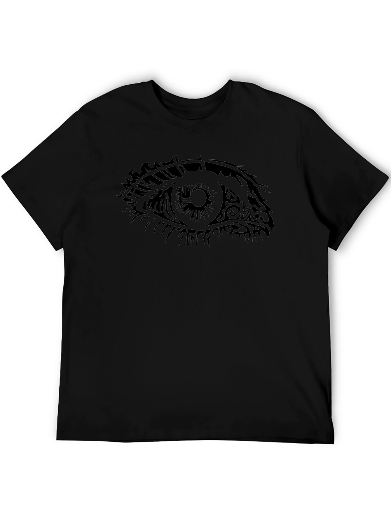 Eye Graphic Black T-Shirt