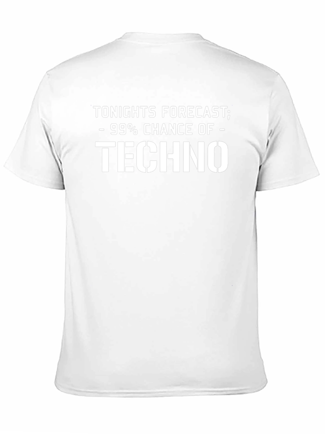 Techno Forecast Graphic Tee - 99% Chance