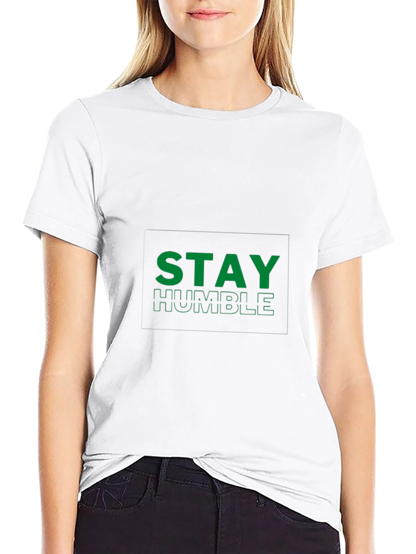 Stay Humble Black T-Shirt