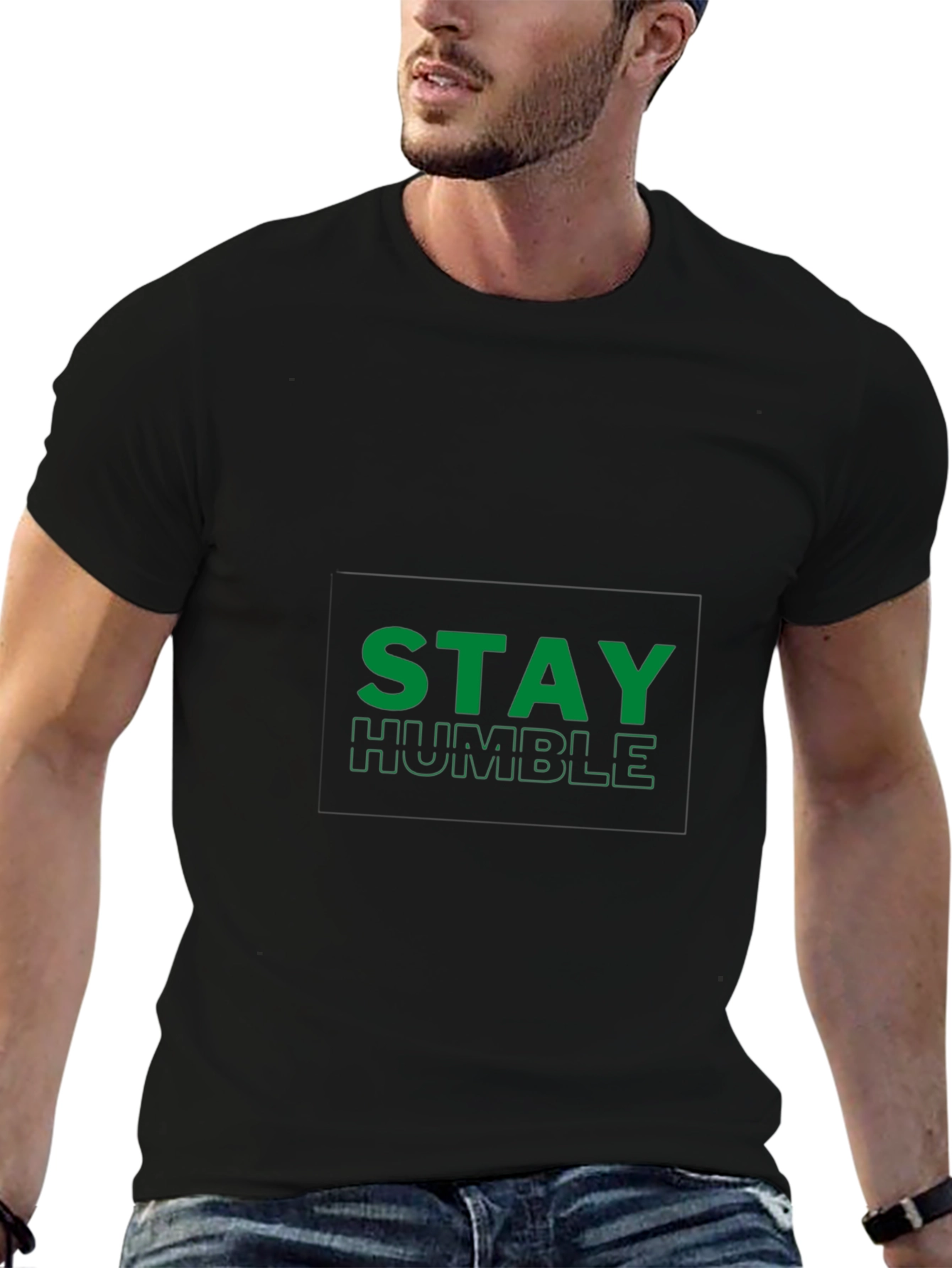 Stay Humble Black T-Shirt