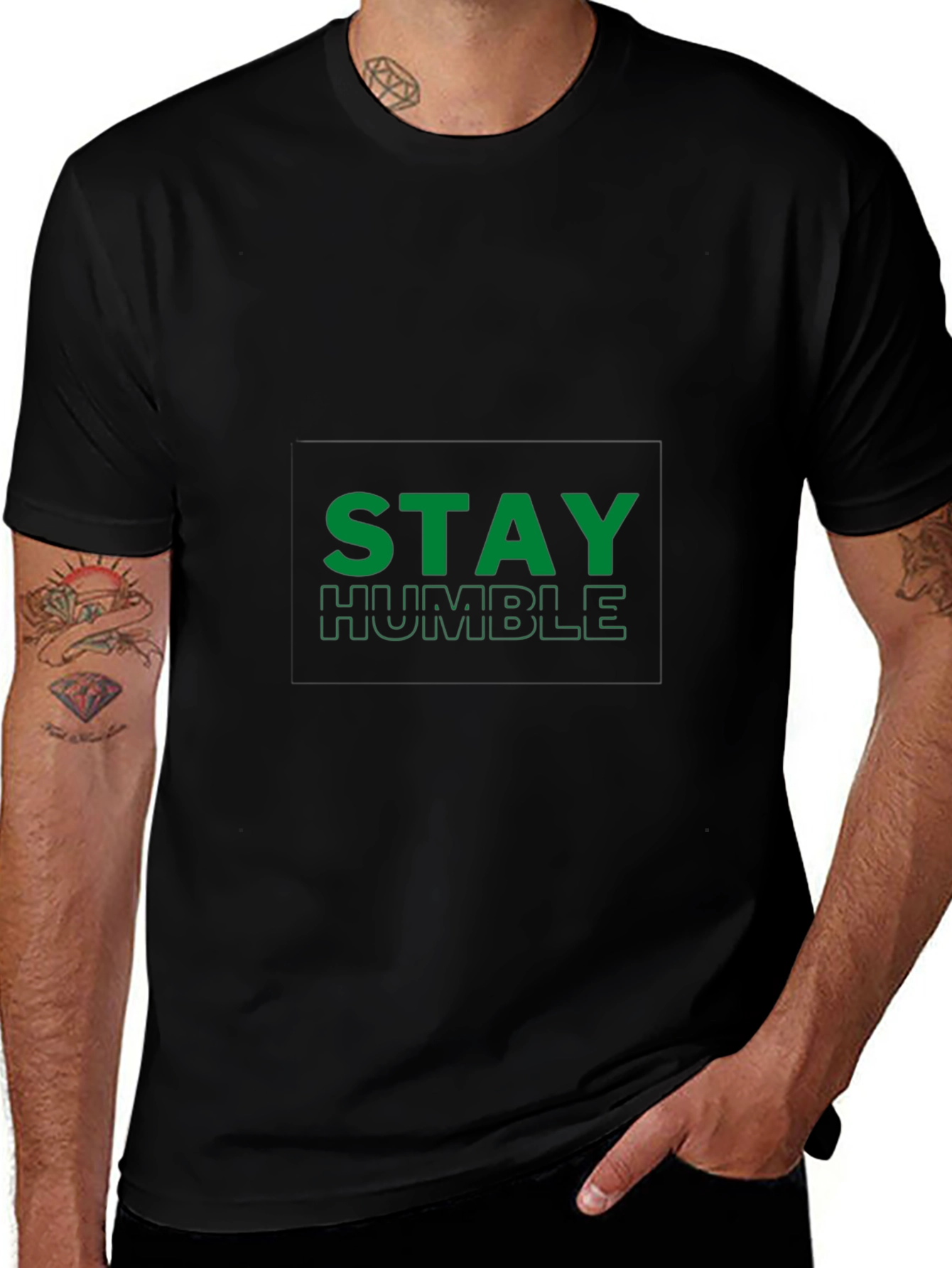 Stay Humble Black T-Shirt