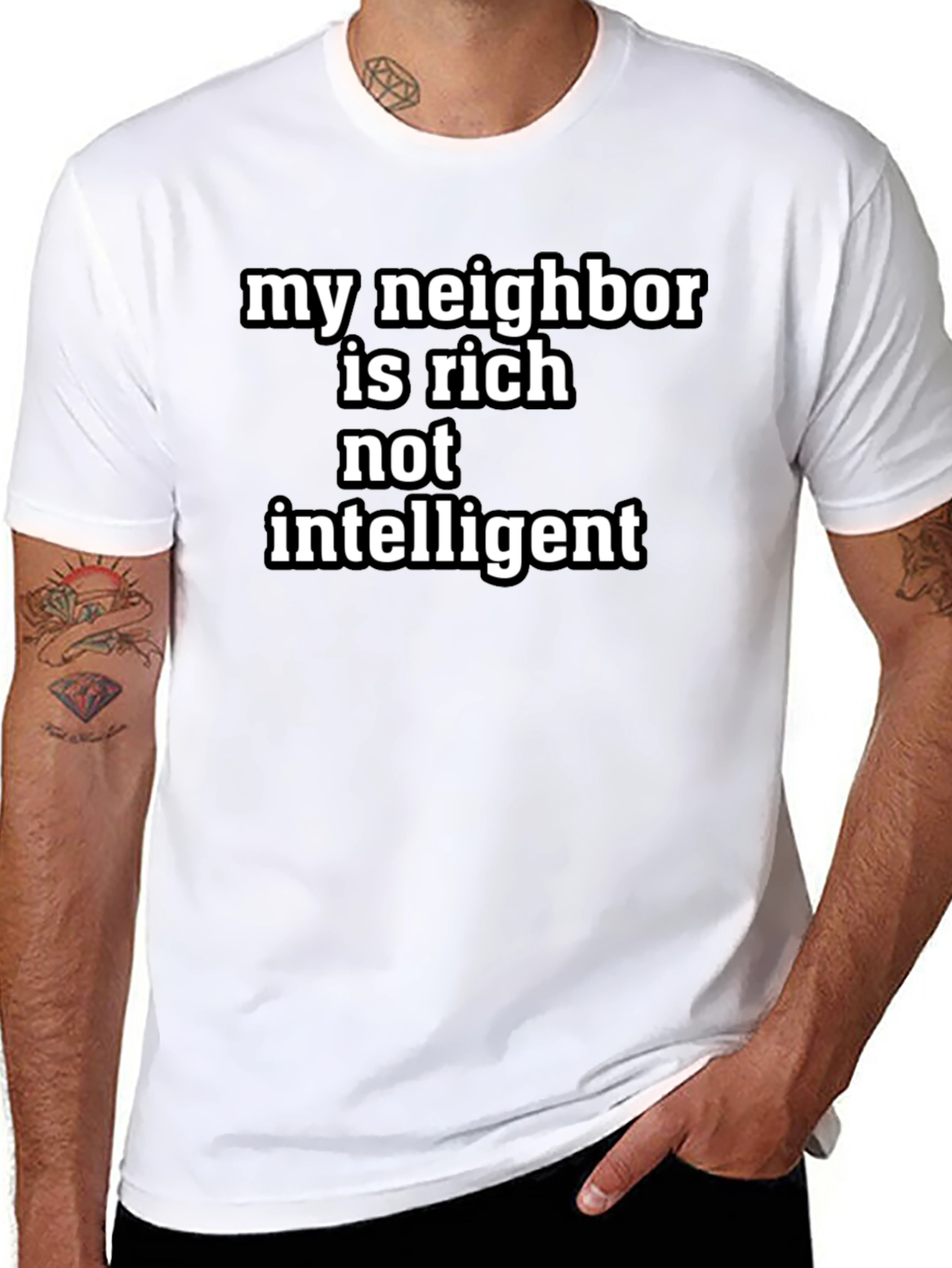 My Neighbor Is Rich T-Shirt