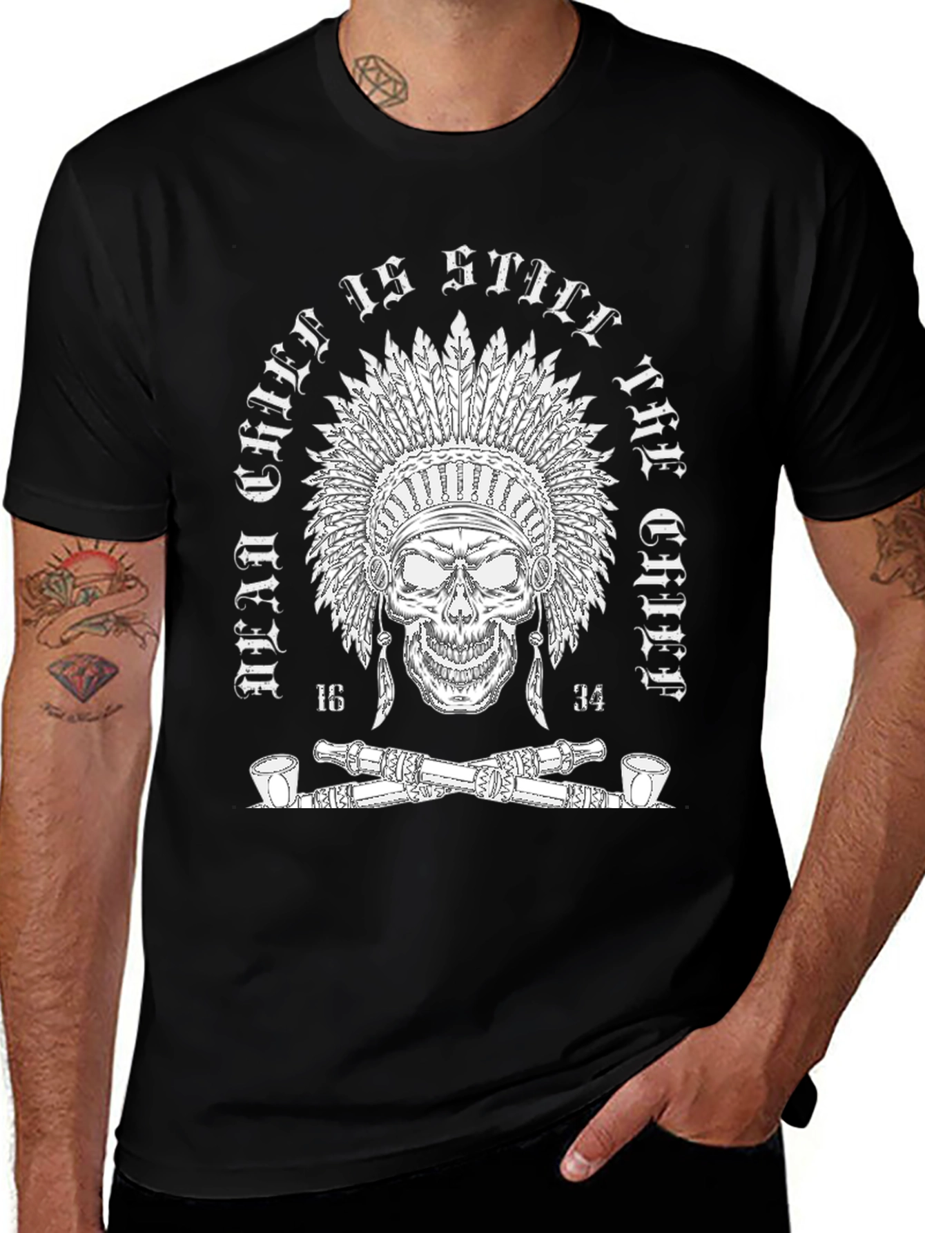 Chief Skull Graphic Tee