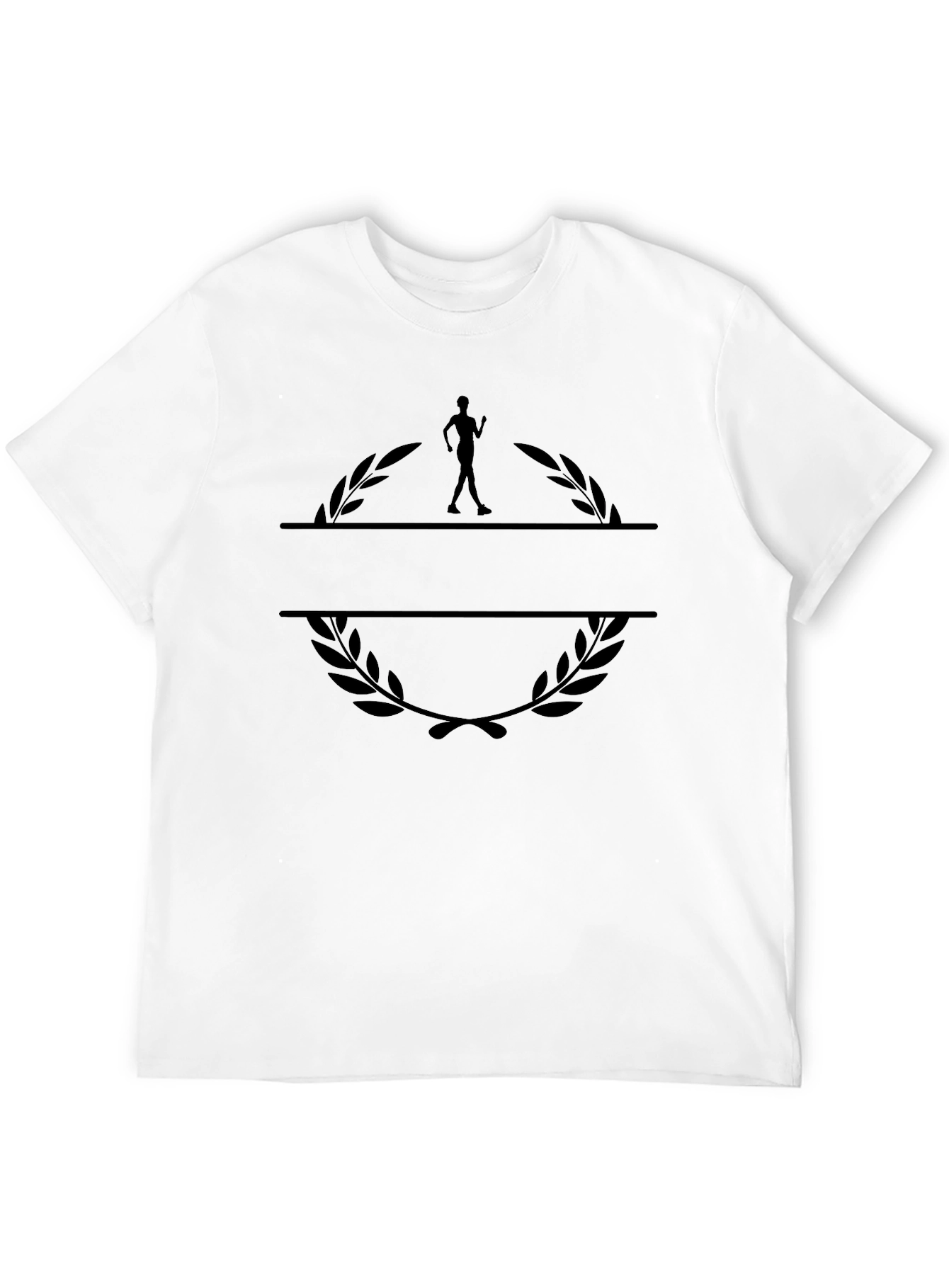 Runner Graphic Black T-Shirt - Activewear