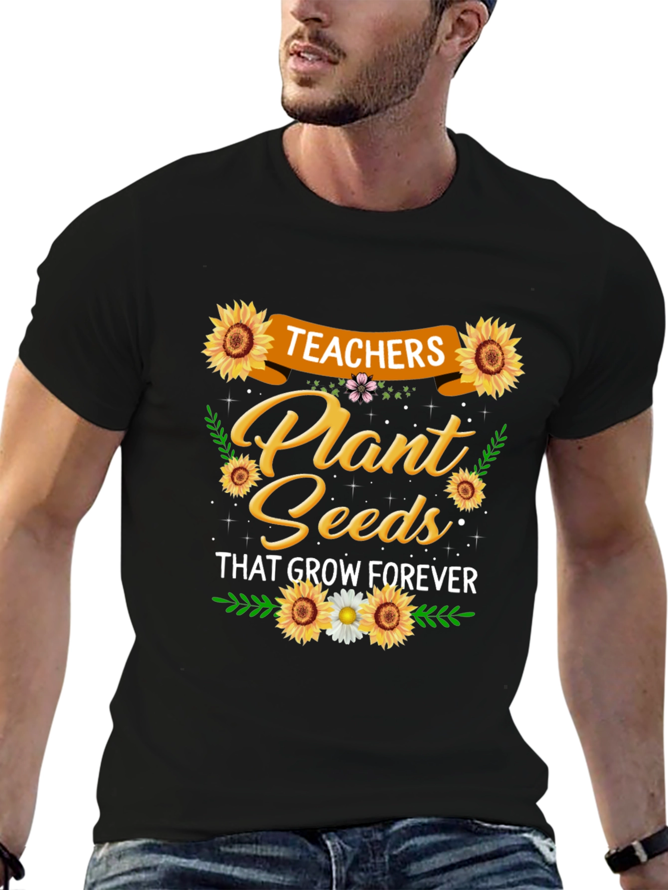 Teachers Plant Seeds Graphic T-Shirt