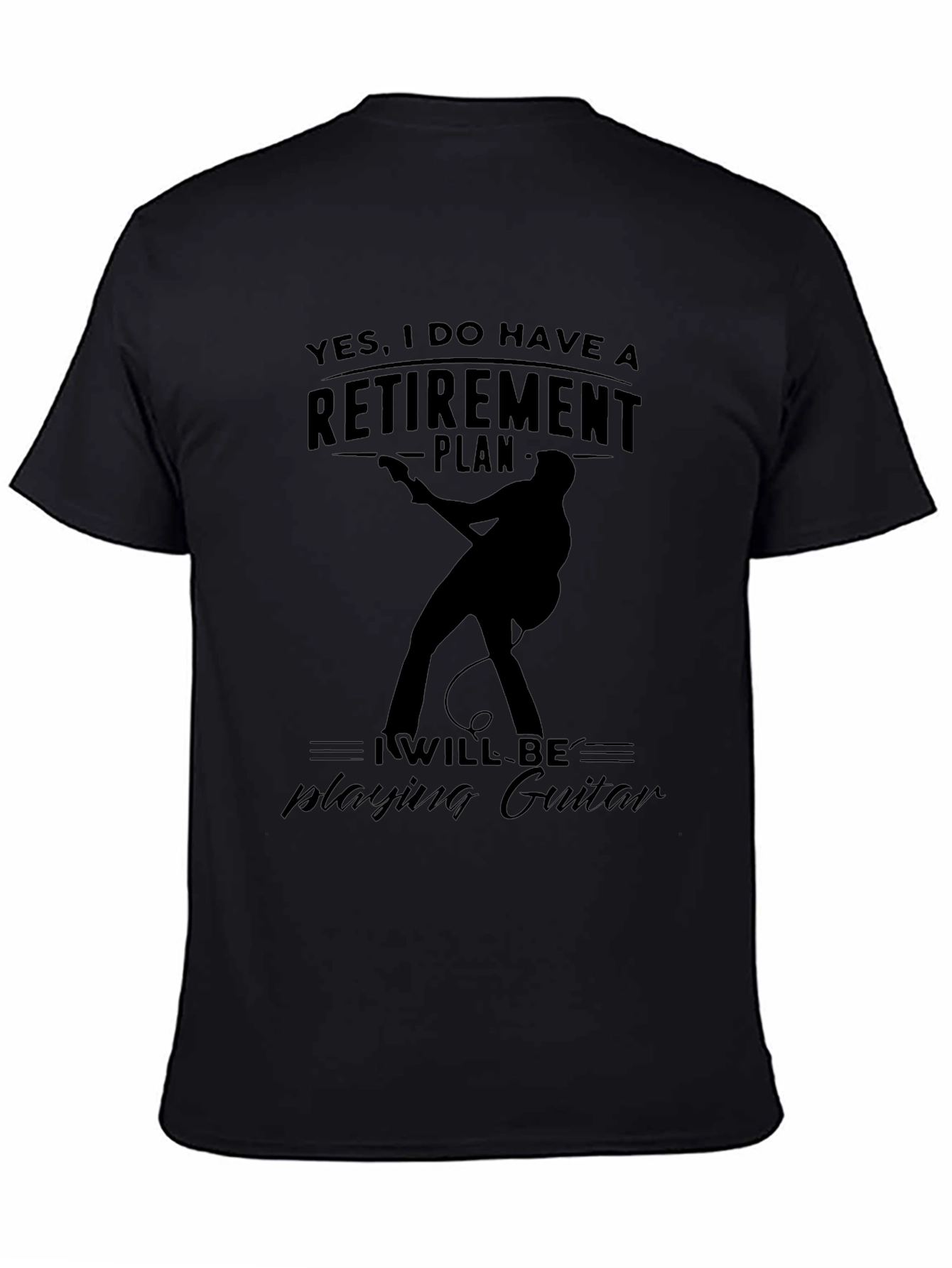 Retirement Plan Guitar T-Shirt