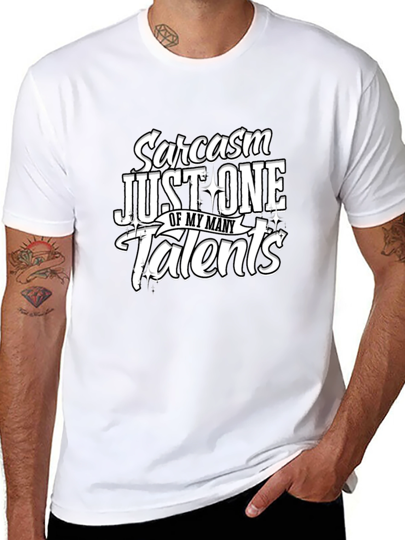 Sarcasm One of My Talents Graphic Tee