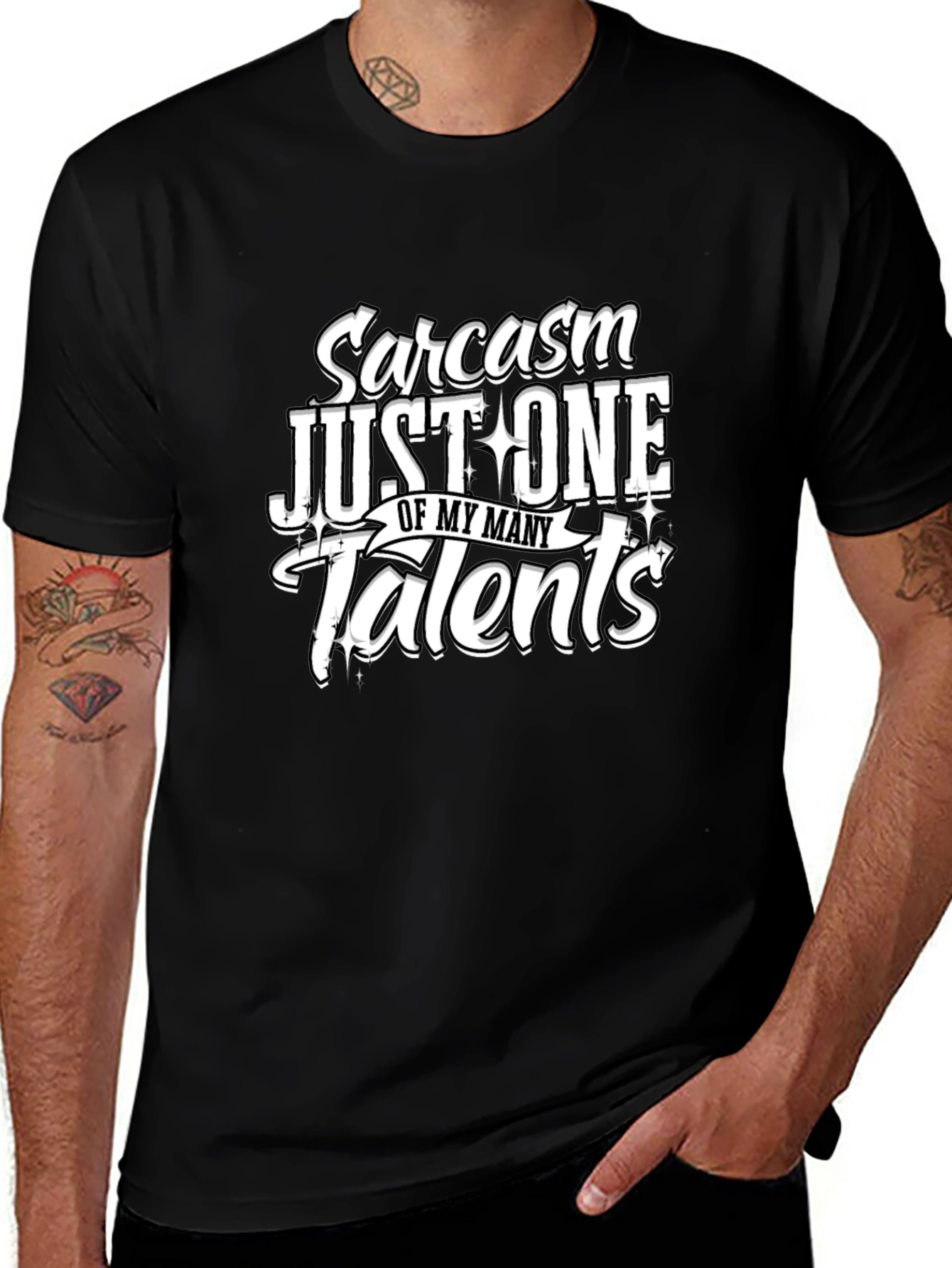 Sarcasm One of My Talents Graphic Tee