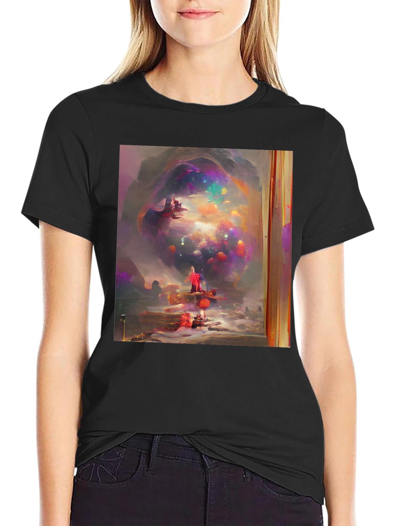 Abstract Art T-Shirt - Unique Design Soft Fabric
