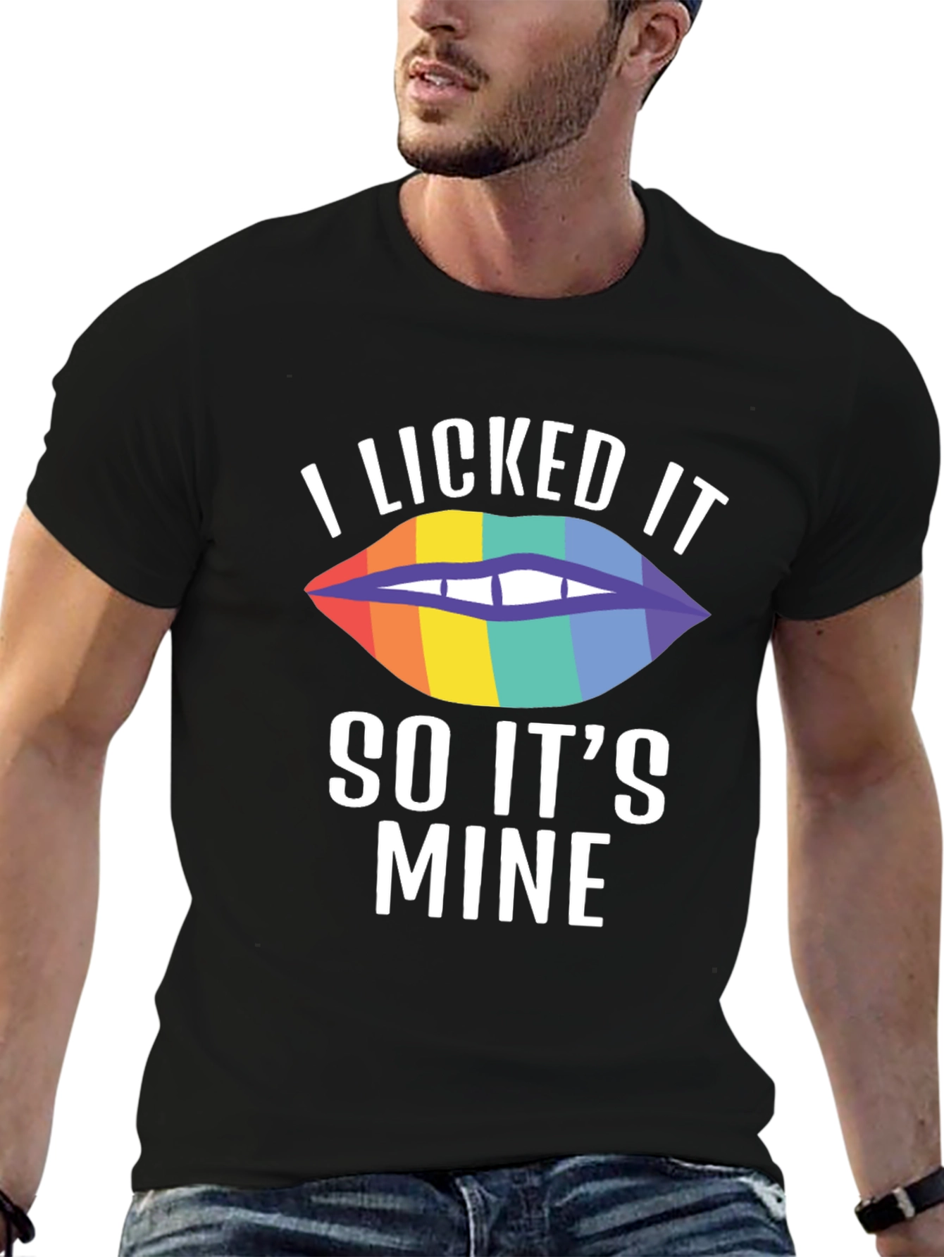 I Licked It So Its Mine Pride T-Shirt